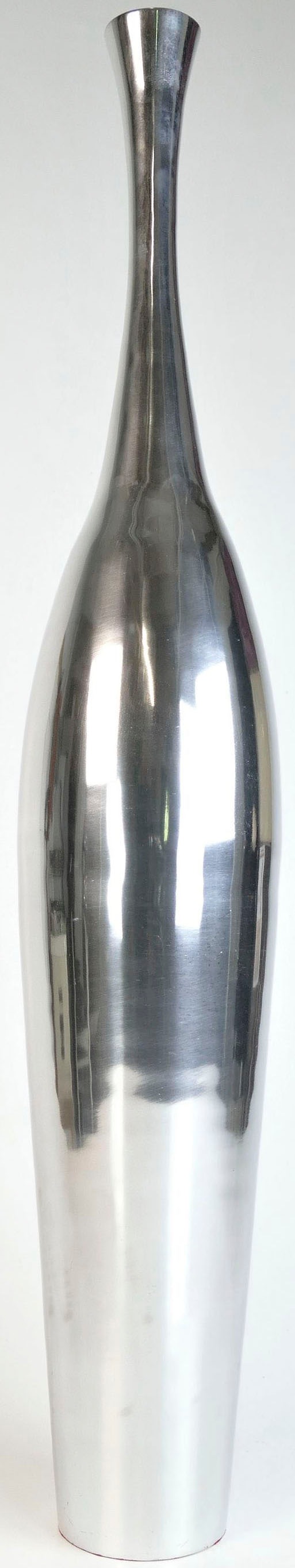 Home affaire Dekovase »Aluminiumvase 'Bottle' L - Hoch, Dekoration«