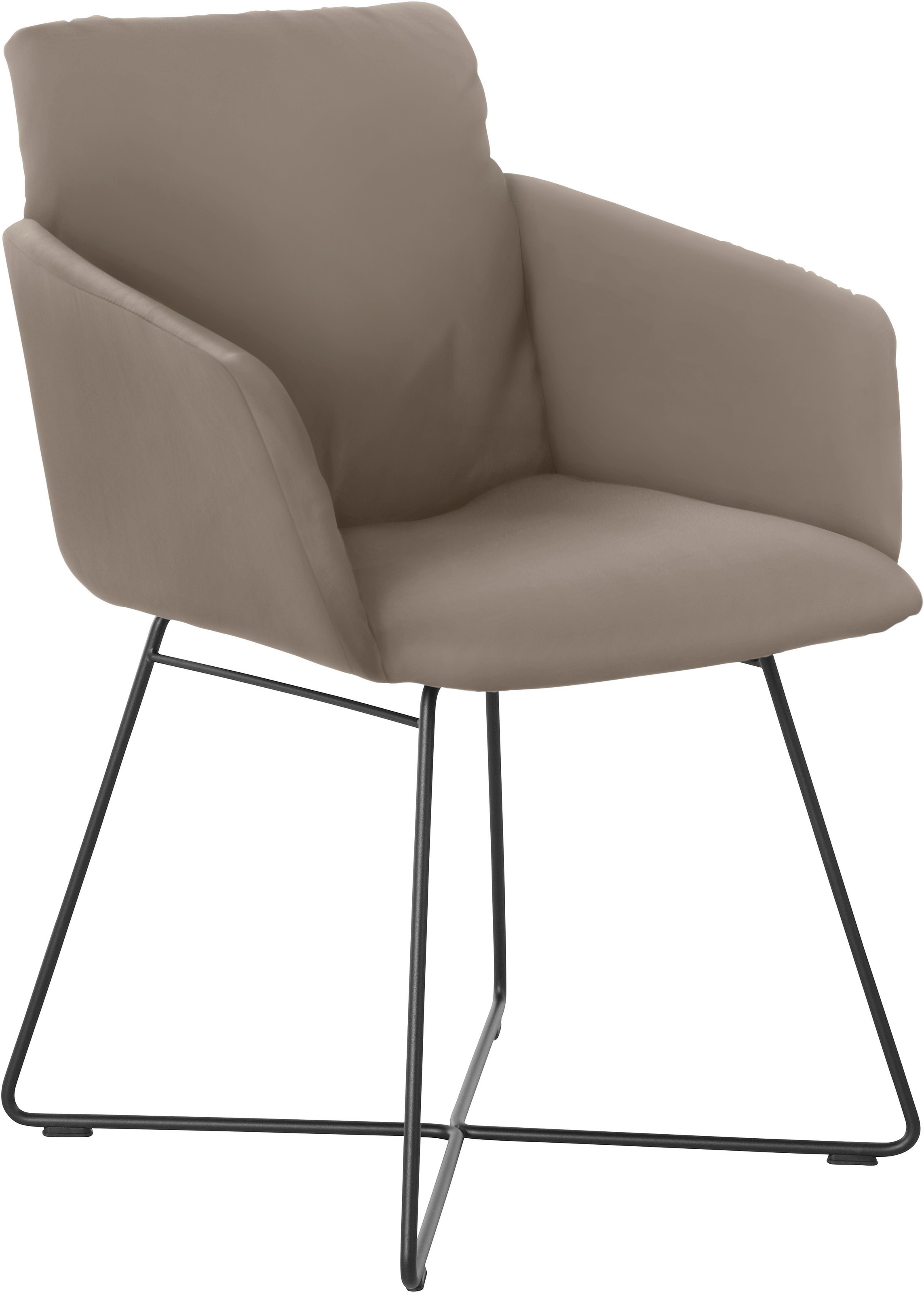 W.SCHILLIG Armlehnstuhl "jakob" () mit Drahtrohrgestell in Schwarz pulverbe günstig online kaufen