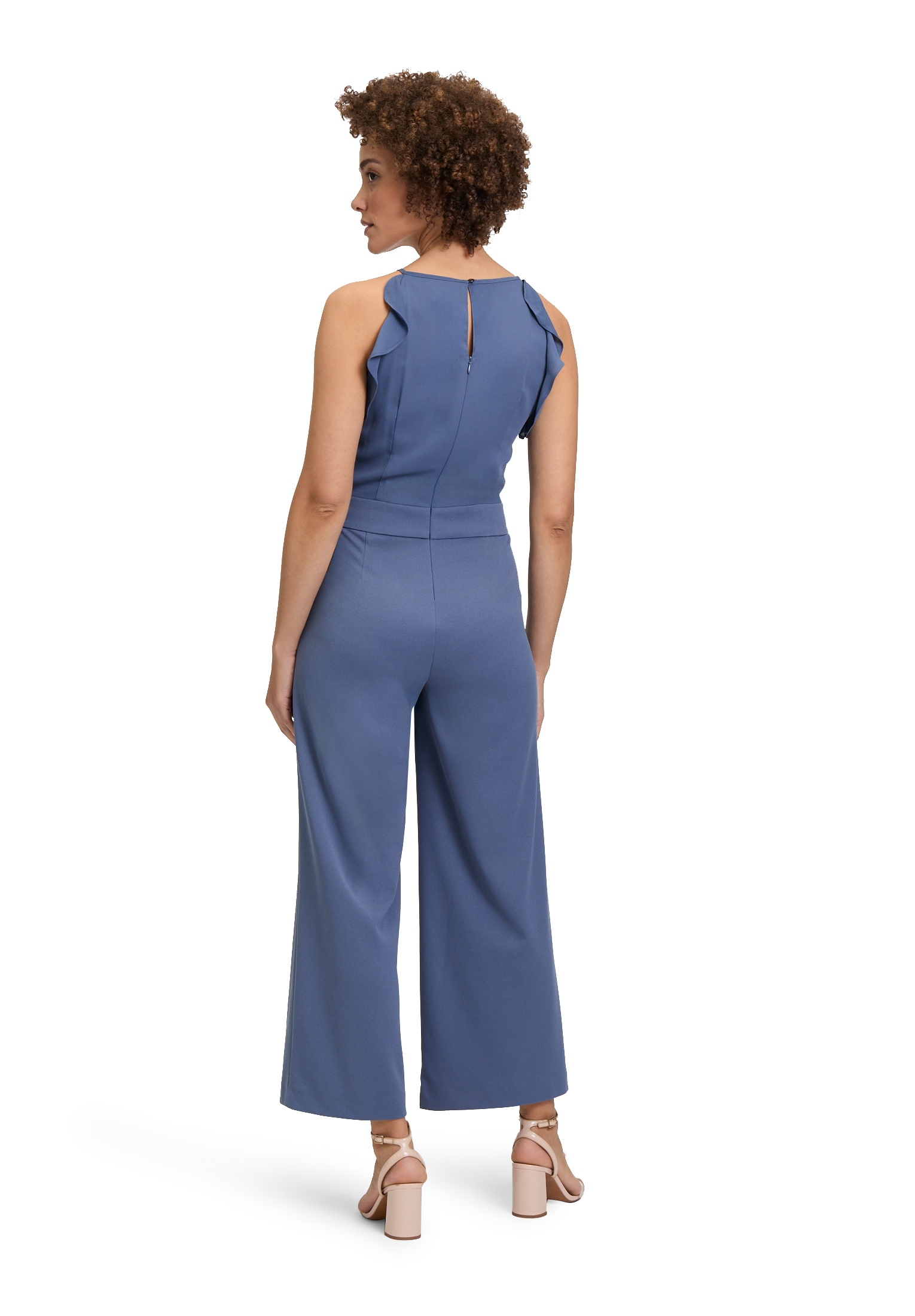 Vera Mont Overall »Vera Mont Jumpsuit mit Volant«, (1 tlg.), Bindeband