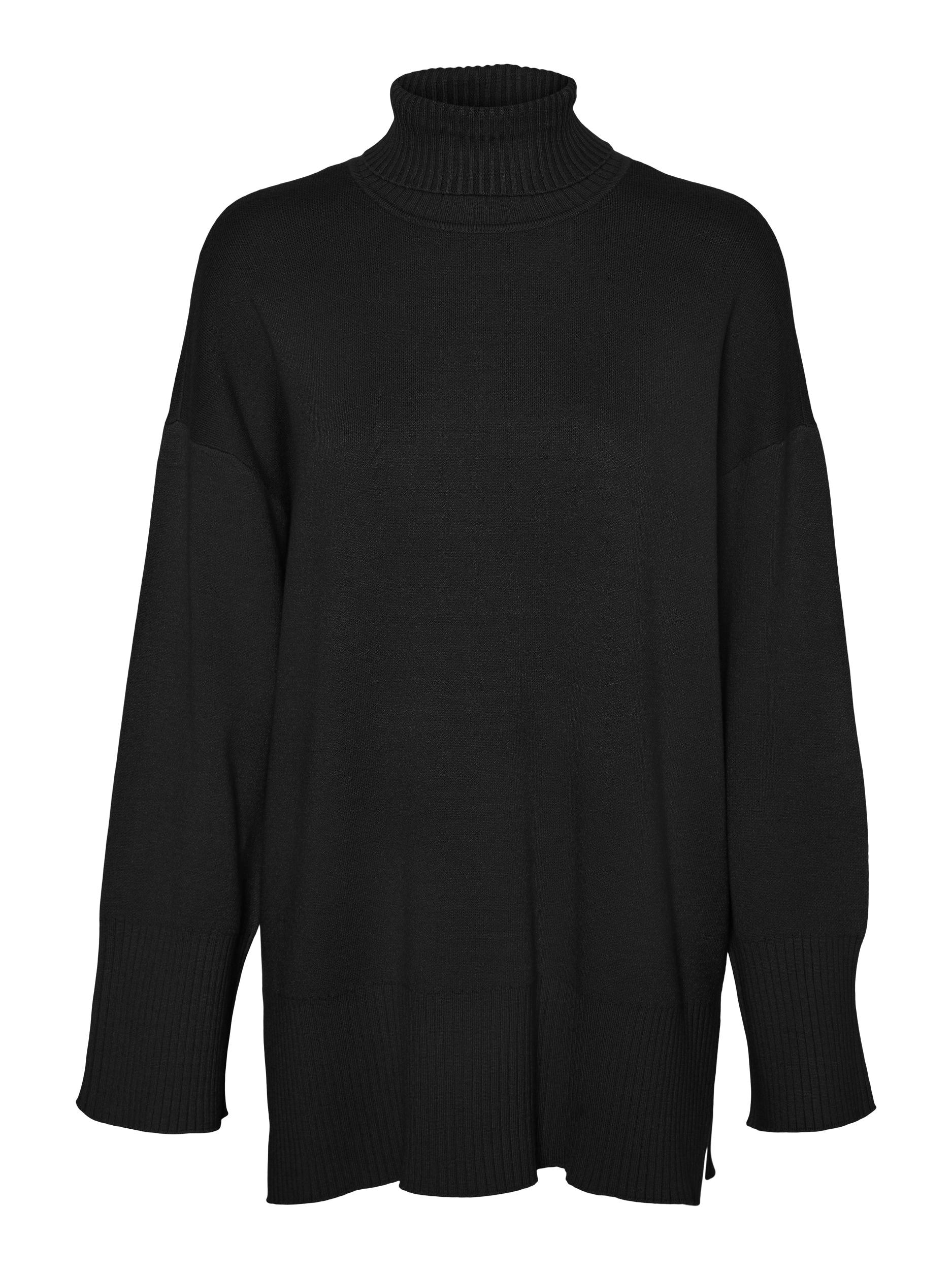 Vero Moda Rollkragenpullover »VMGOLDNEEDLE WIDE LS LONG ROLLNECK PULL.«