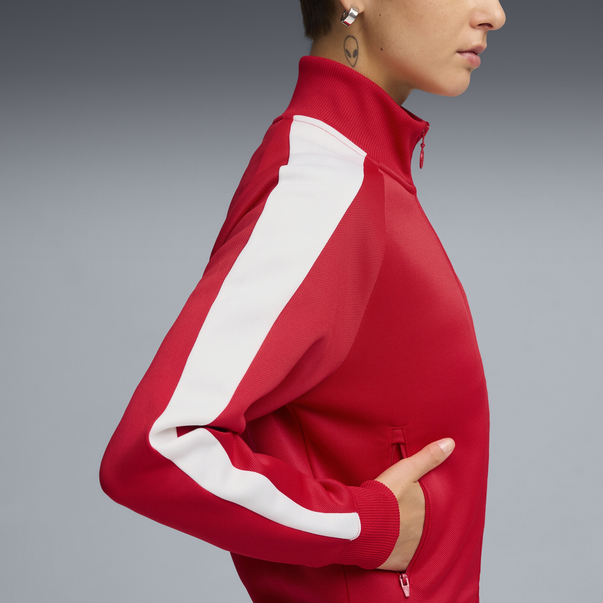 PUMA Trainingsjacke »T7 ALWAYS ON Kurze Trainingsjacke Damen«