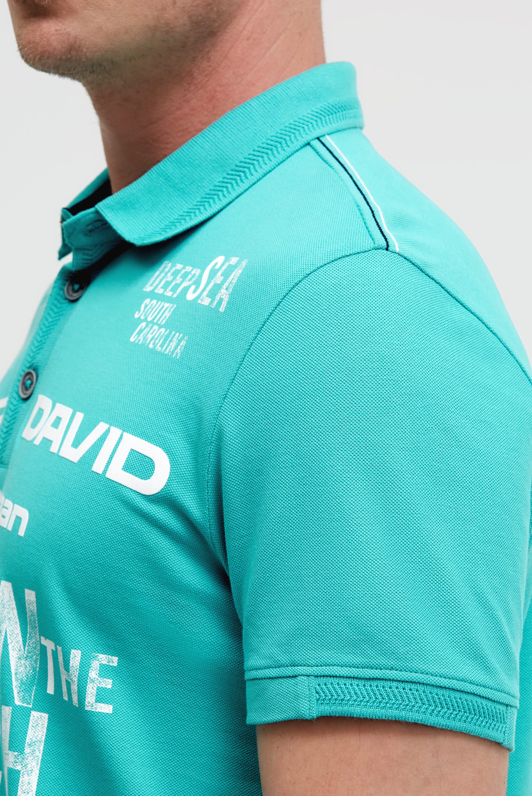 CAMP DAVID Poloshirt aus Baumwolle