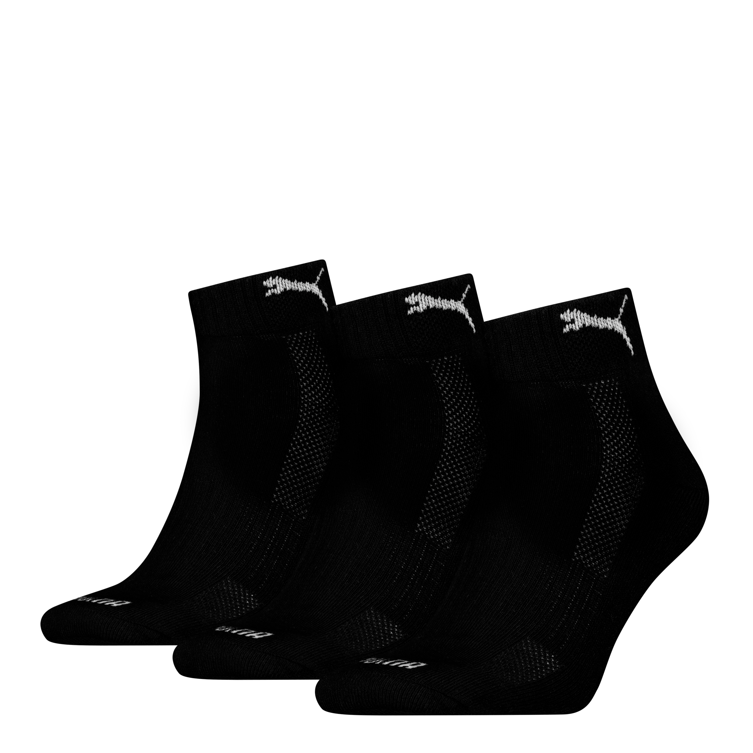 PUMA Kurzsocken "PUMA UNISEX CUSHIONED QUARTER 3P" 3 Stk. tlg. mit eingestr günstig online kaufen