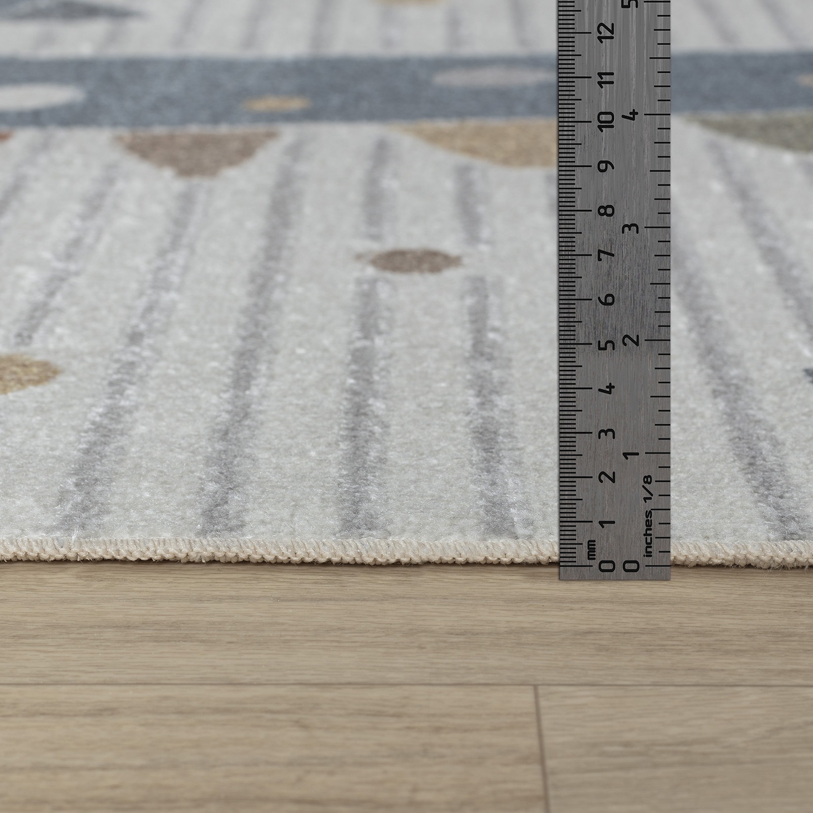 Kinderteppich LIVABLISS "SEOUL", grau, B:80cm H:6mm L:150cm, Kunstfaser, Teppiche, Kinderteppich, Kids 2