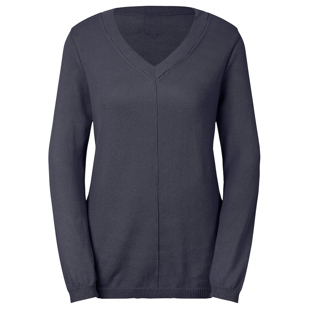 Inspirationen V-Ausschnitt-Pullover »Pullover«