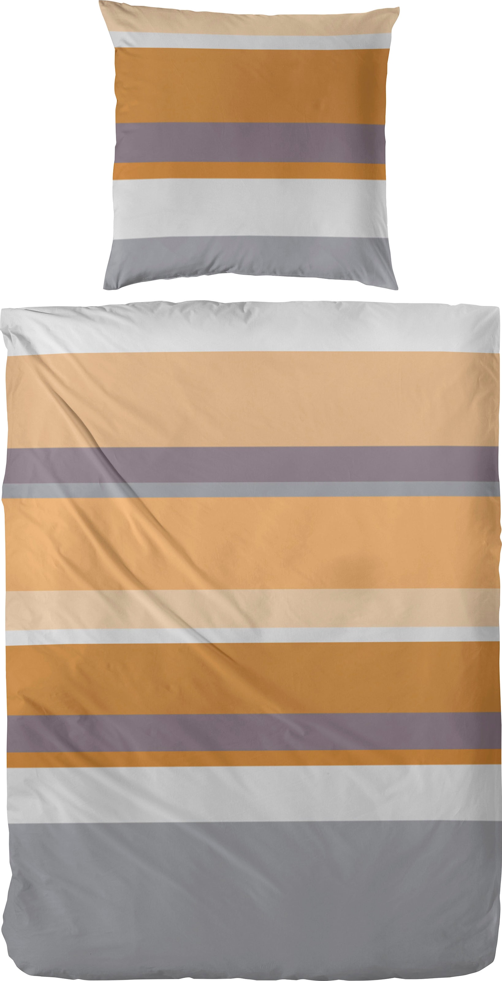 Primera Bettwäsche »Heavy Stripe«, (2 tlg.), mit modernen Streifen in frischen Farben