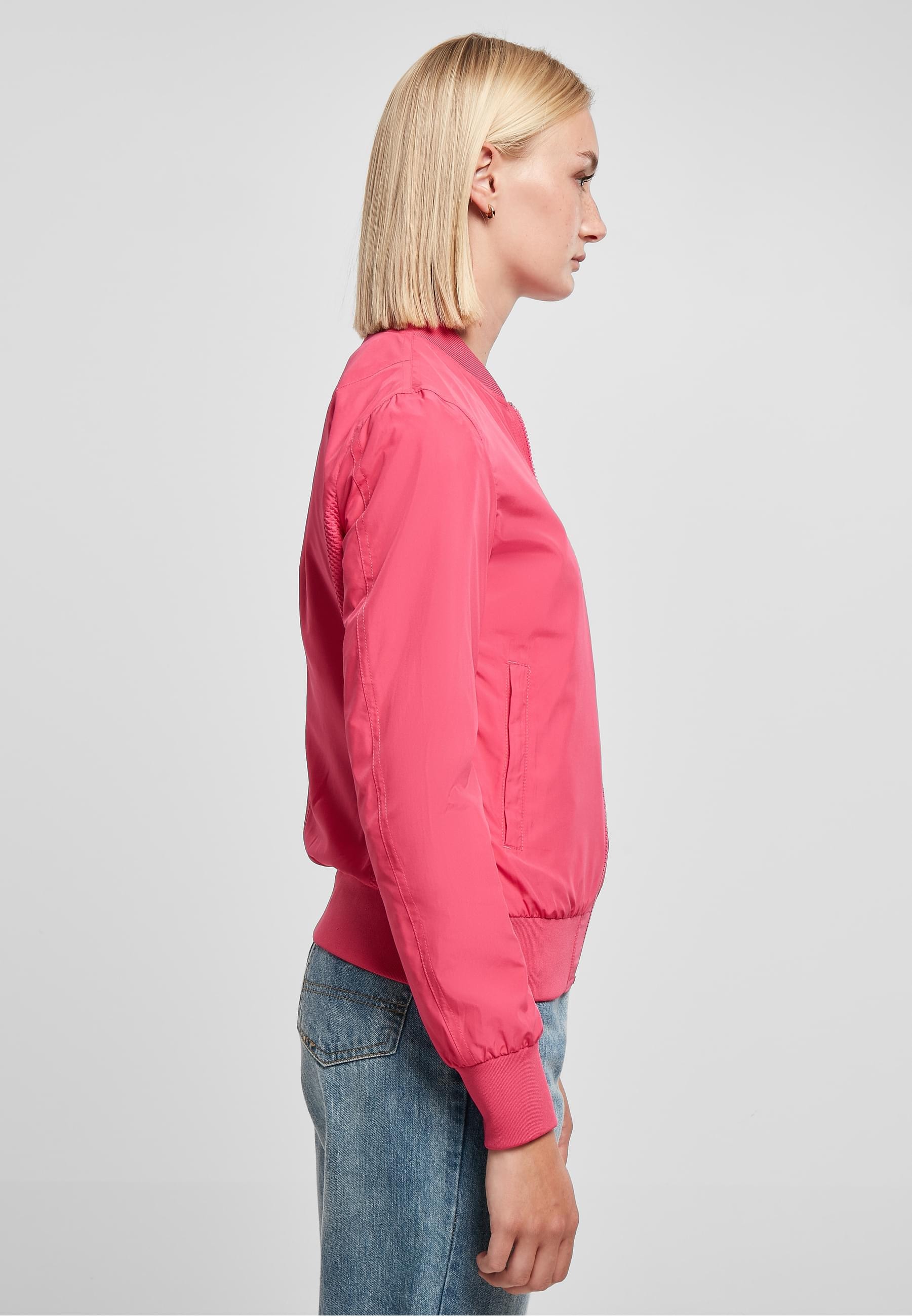 URBAN CLASSICS Allwetterjacke »Urban Classics Damen Ladies Light Bomber Jacket«, (1 St.), ohne Kapuze