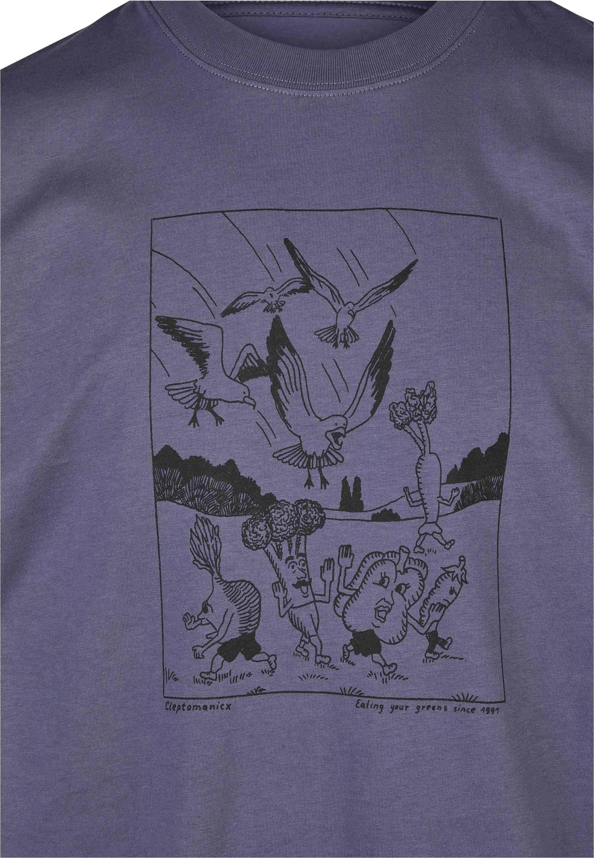Cleptomanicx T-Shirt »Classic Tee Birds of Prey«, mit lockerem Schnitt