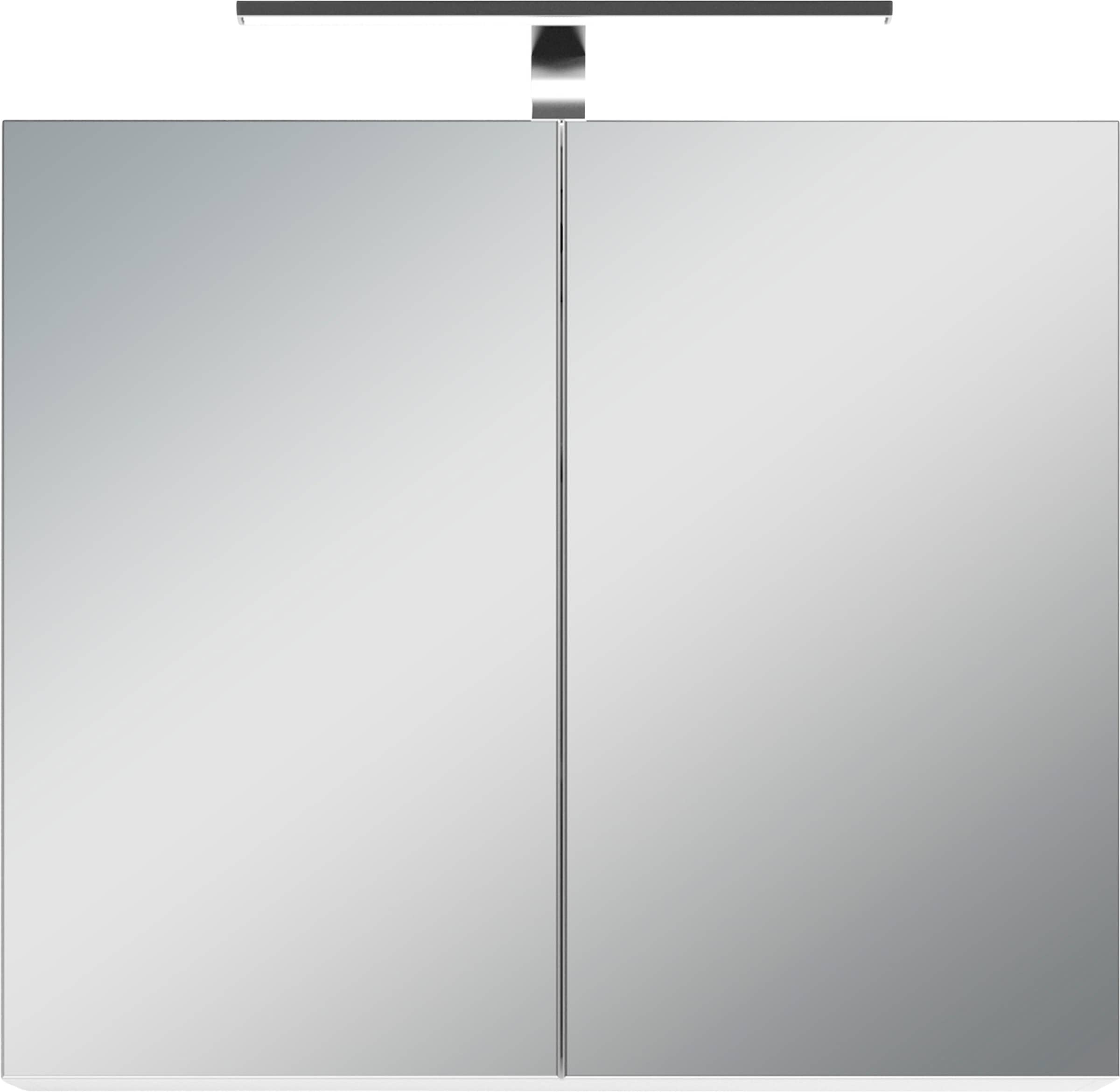 byLIVING Beleuchtung Spiegelschrank | 2-türig, Breite mit »Spree«, und kaufen Schalter-/Steckdosenbox 70 BAUR LED cm,
