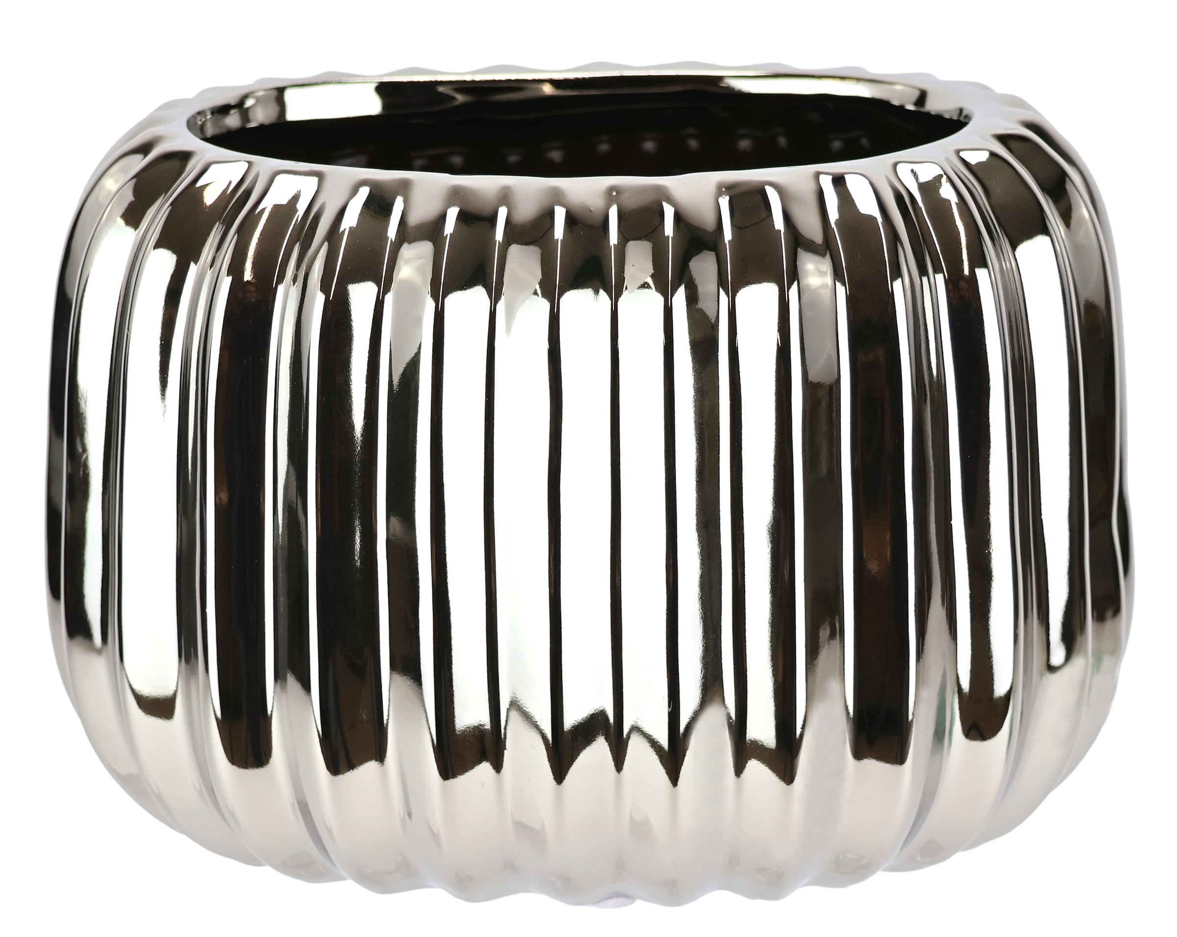 I.GE.A. Dekovase "Vase aus Keramik" Dekovase Blumenvase Modern für Tischdek günstig online kaufen