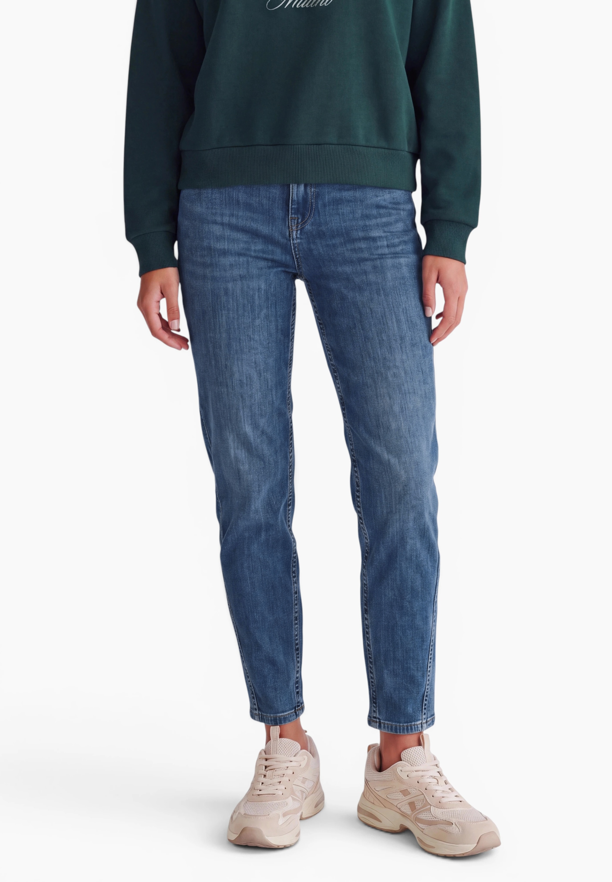 STREET ONE STUDIO Loose-fit-Jeans High Waist