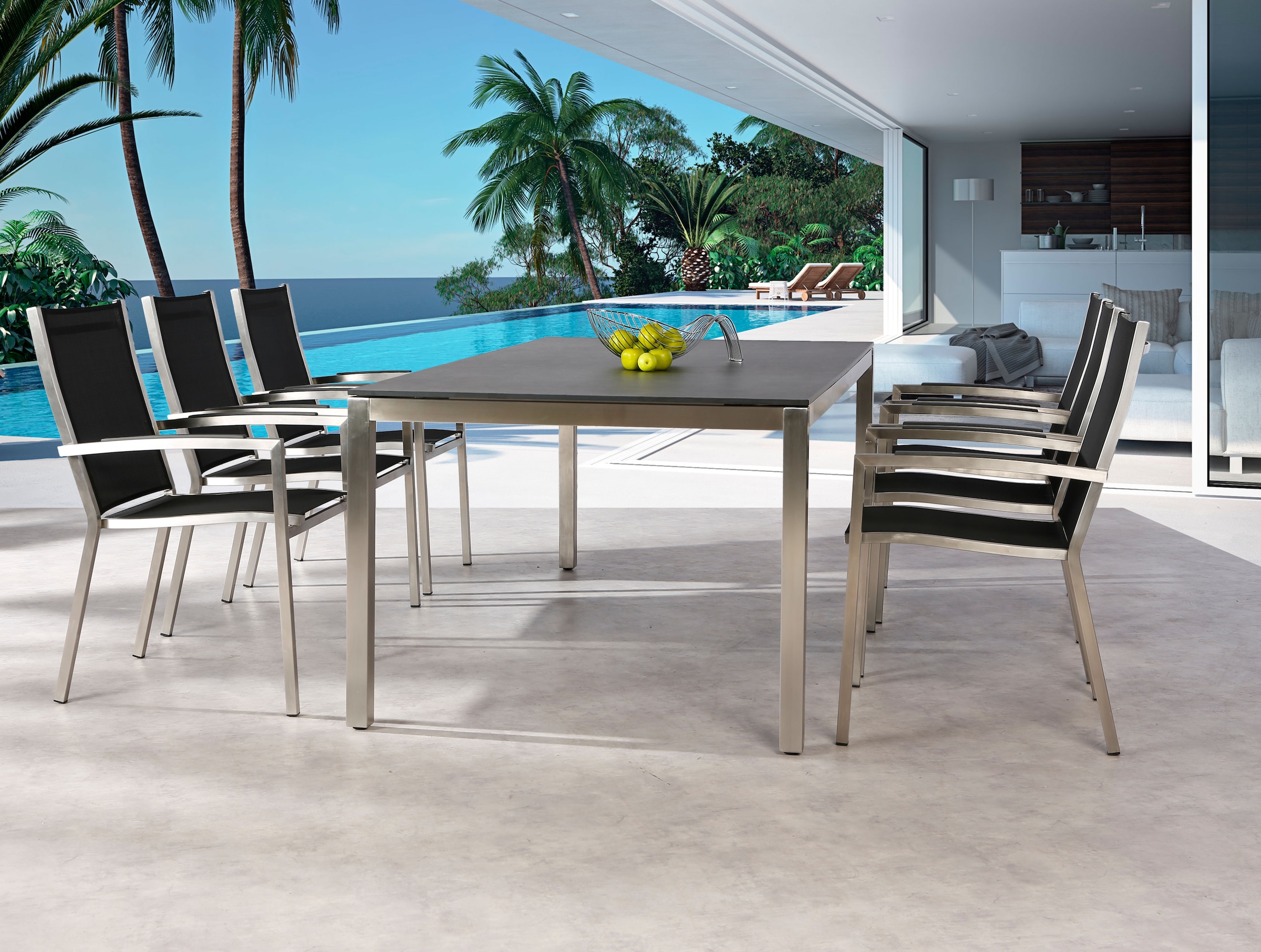 Best Gartenstuhl »Marbella«, 1 St., Stapelstuhl