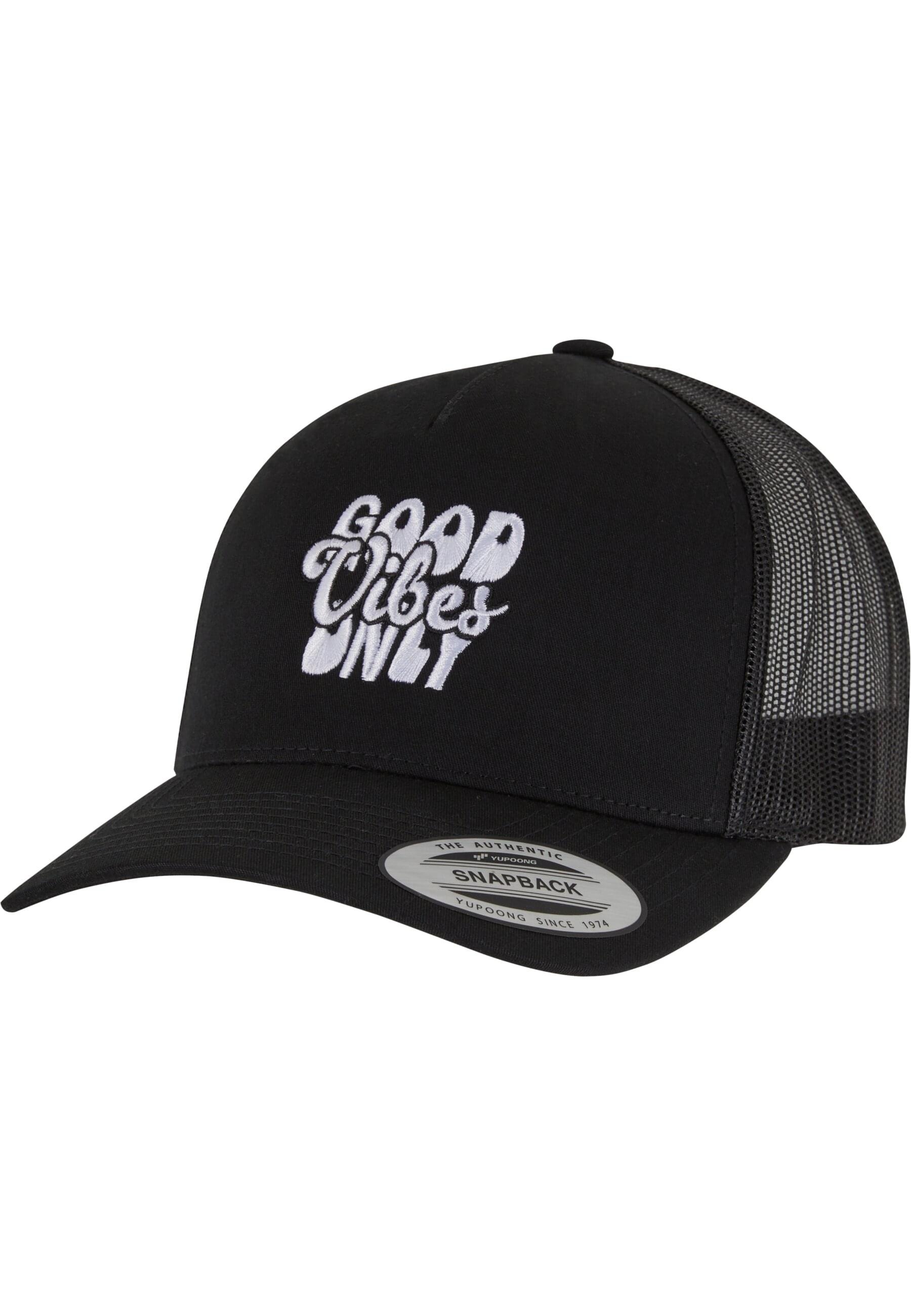 MisterTee Trucker Cap »MisterTee Good Vibes Only 5-Panel Retro Trucker Cap«