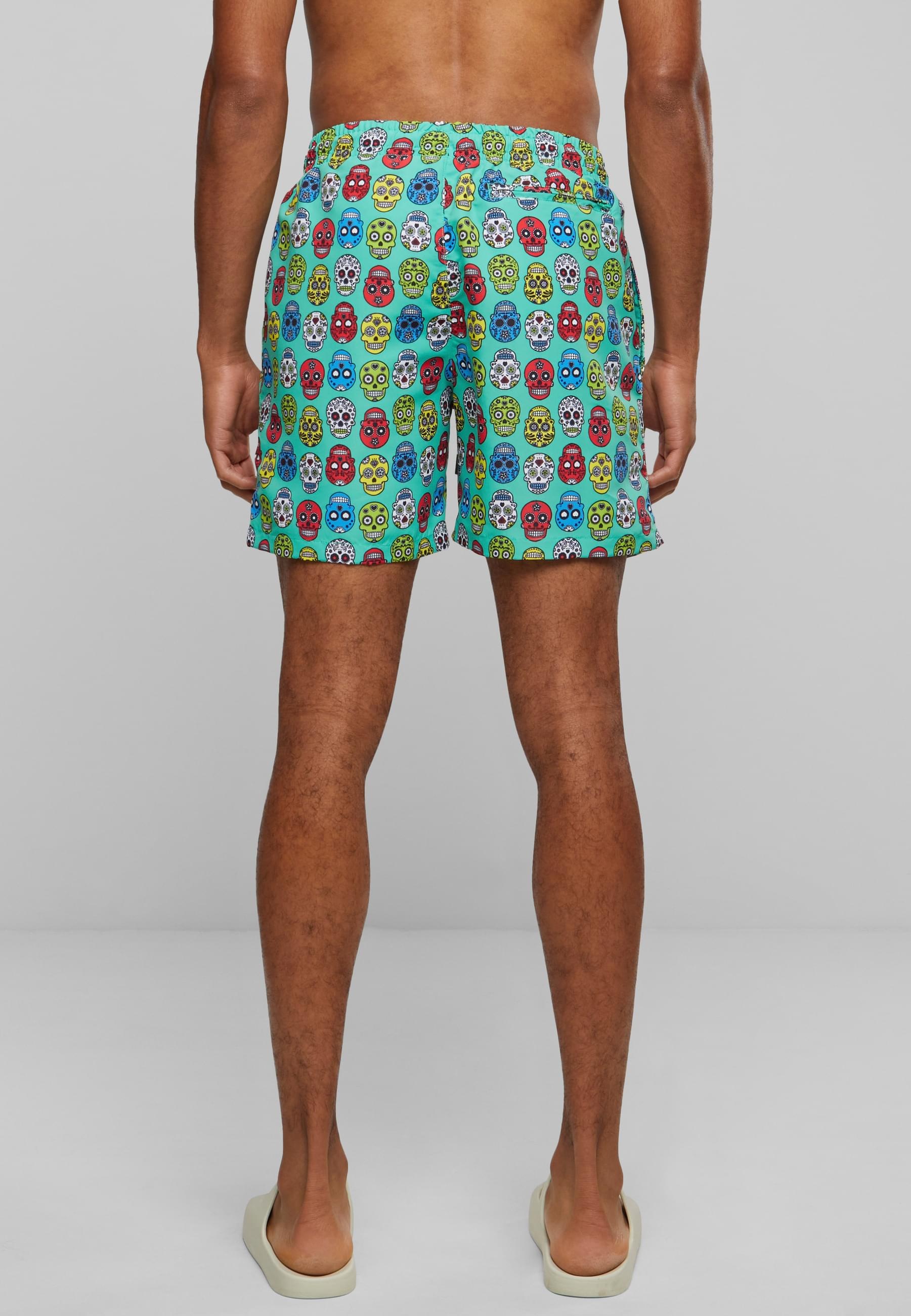 URBAN CLASSICS Badeshorts »Urban Classics Herren Pattern Swim Shorts«