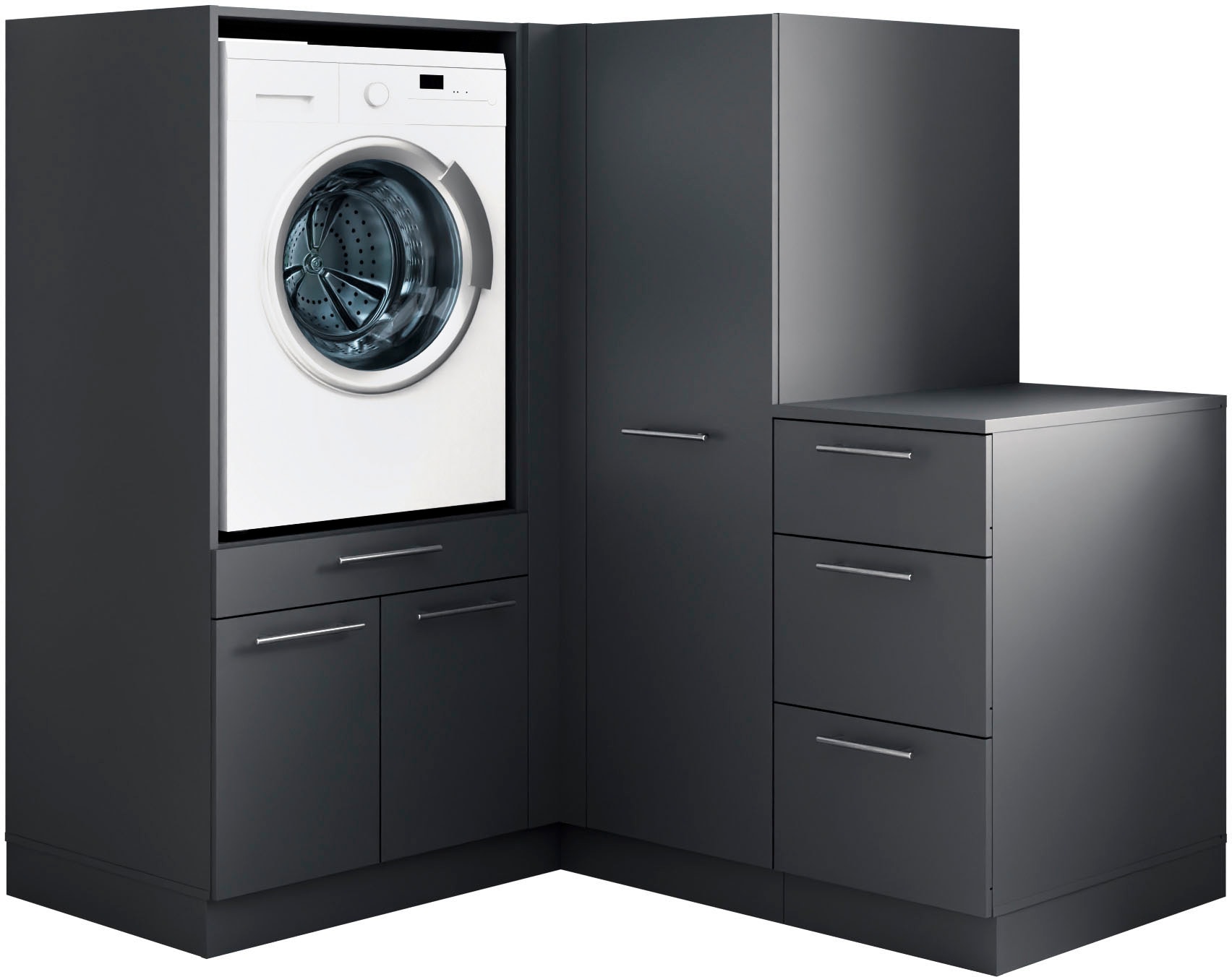 Laundreezy Mehrzweckschrank-Set "Laundreezy, 3-tlg. Mehrzweckschrank-Set B/ günstig online kaufen