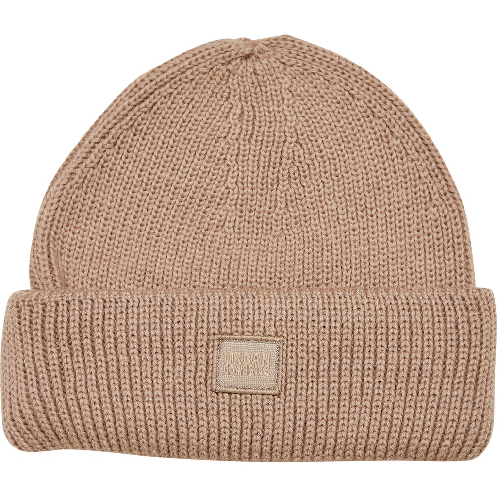 URBAN CLASSICS Beanie »Accessoires Knitted Wool Beanie« (1 St.)