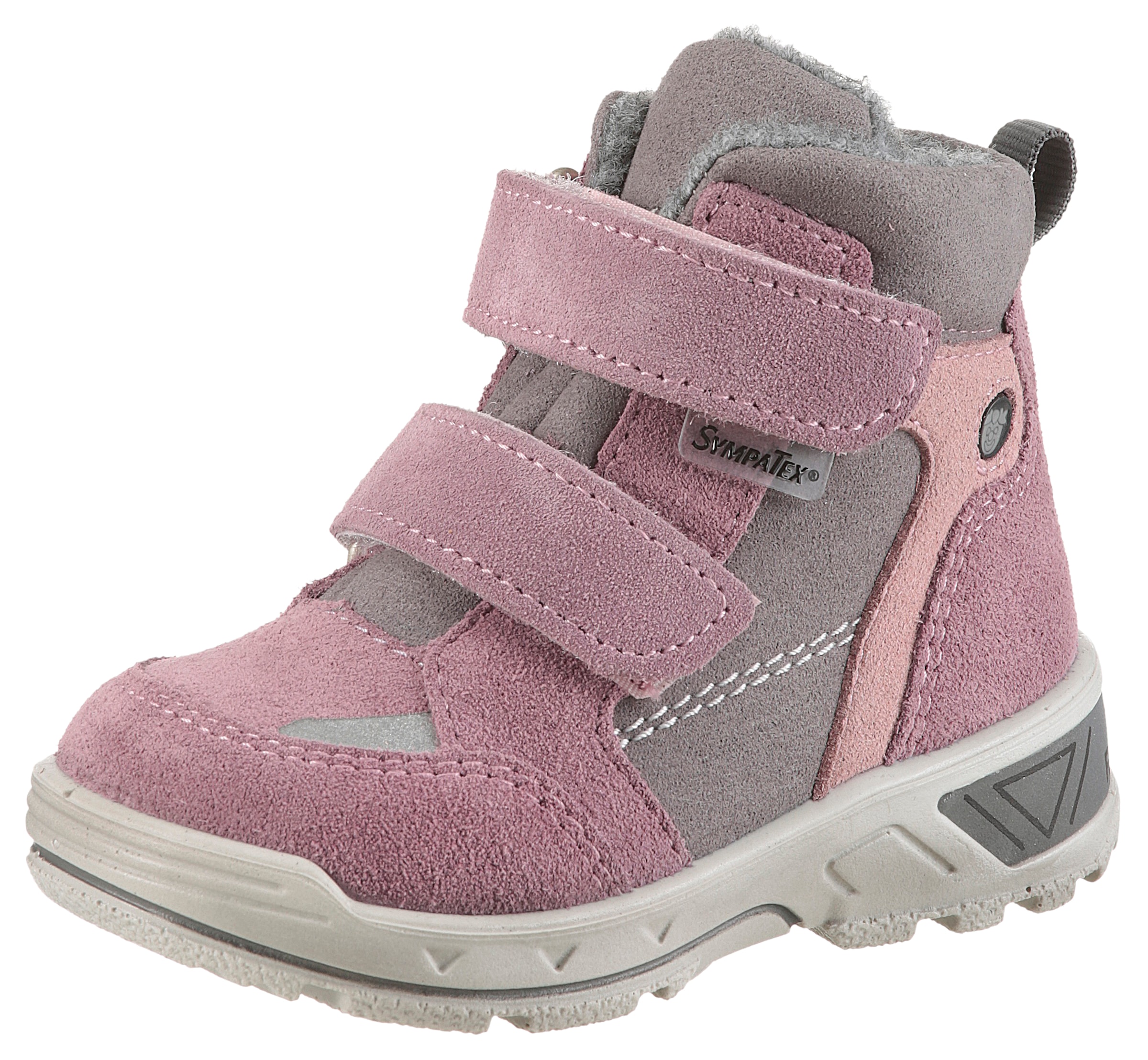 PEPINO by RICOSTA Lauflernschuh »Janne 50 WMS: weit«  Klettstiefel, Winterboots mit Sympatex, Größenschablone zum Download