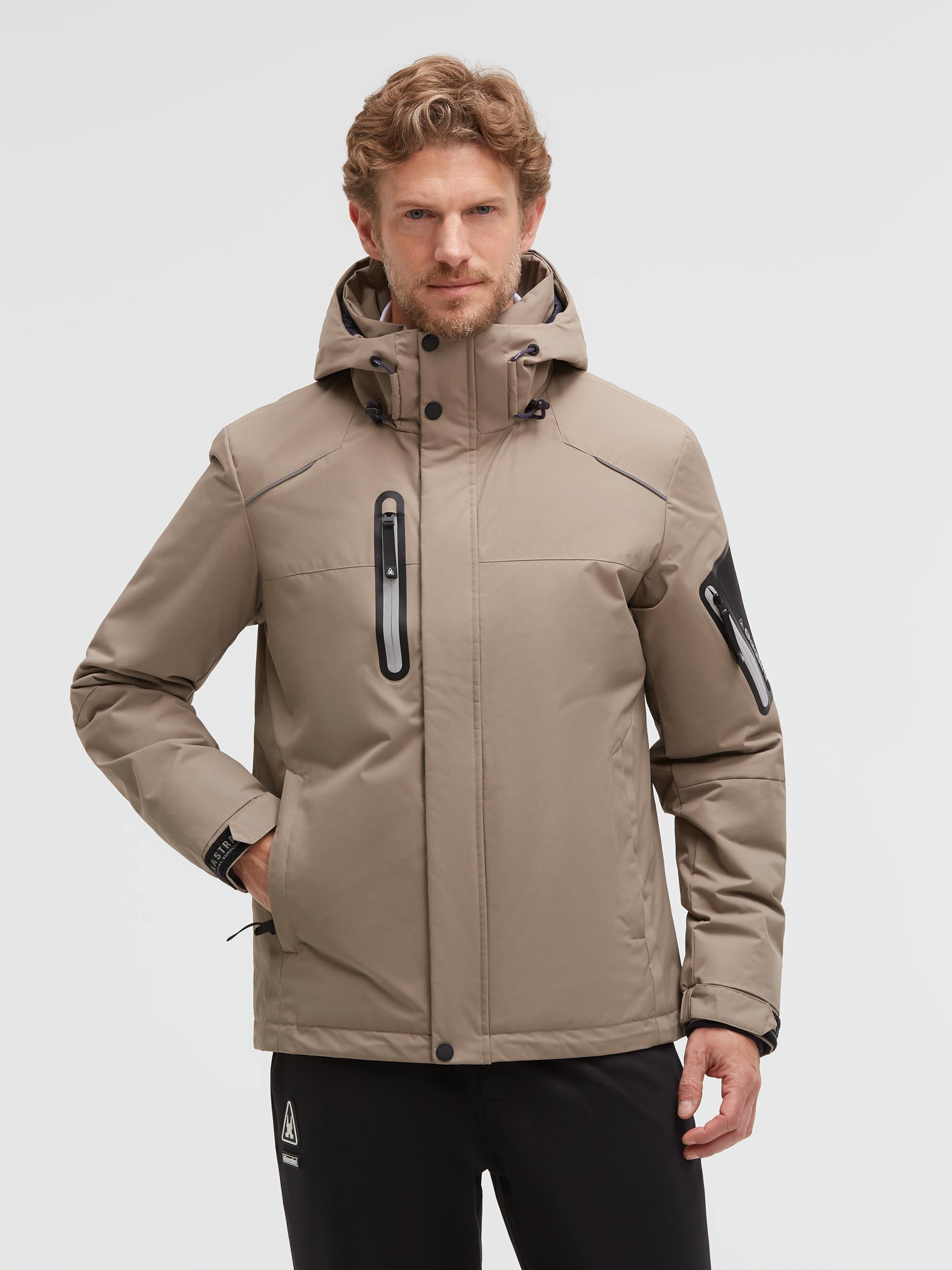Gaastra Funktionsjacke mit Kapuze mit Ärmeltasche