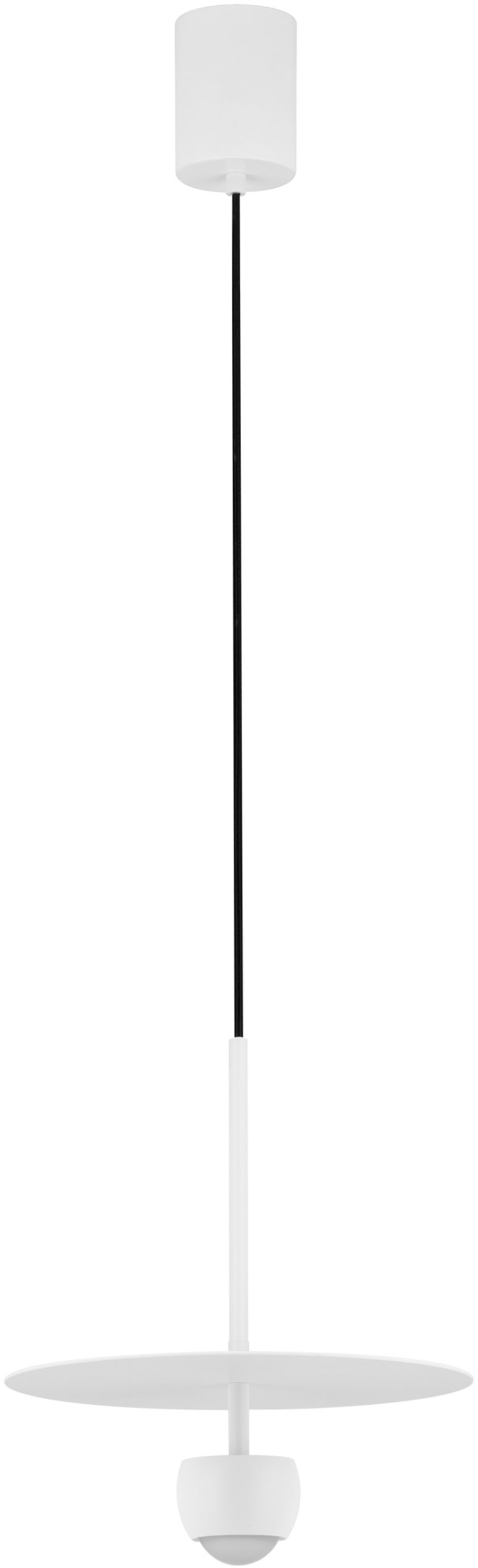 NOVA LUCE Pendelleuchte "EDEM", weiß, 1, Ø 30cm H: 217cm, 1 Stk., Leuchten, Pendelleuchte