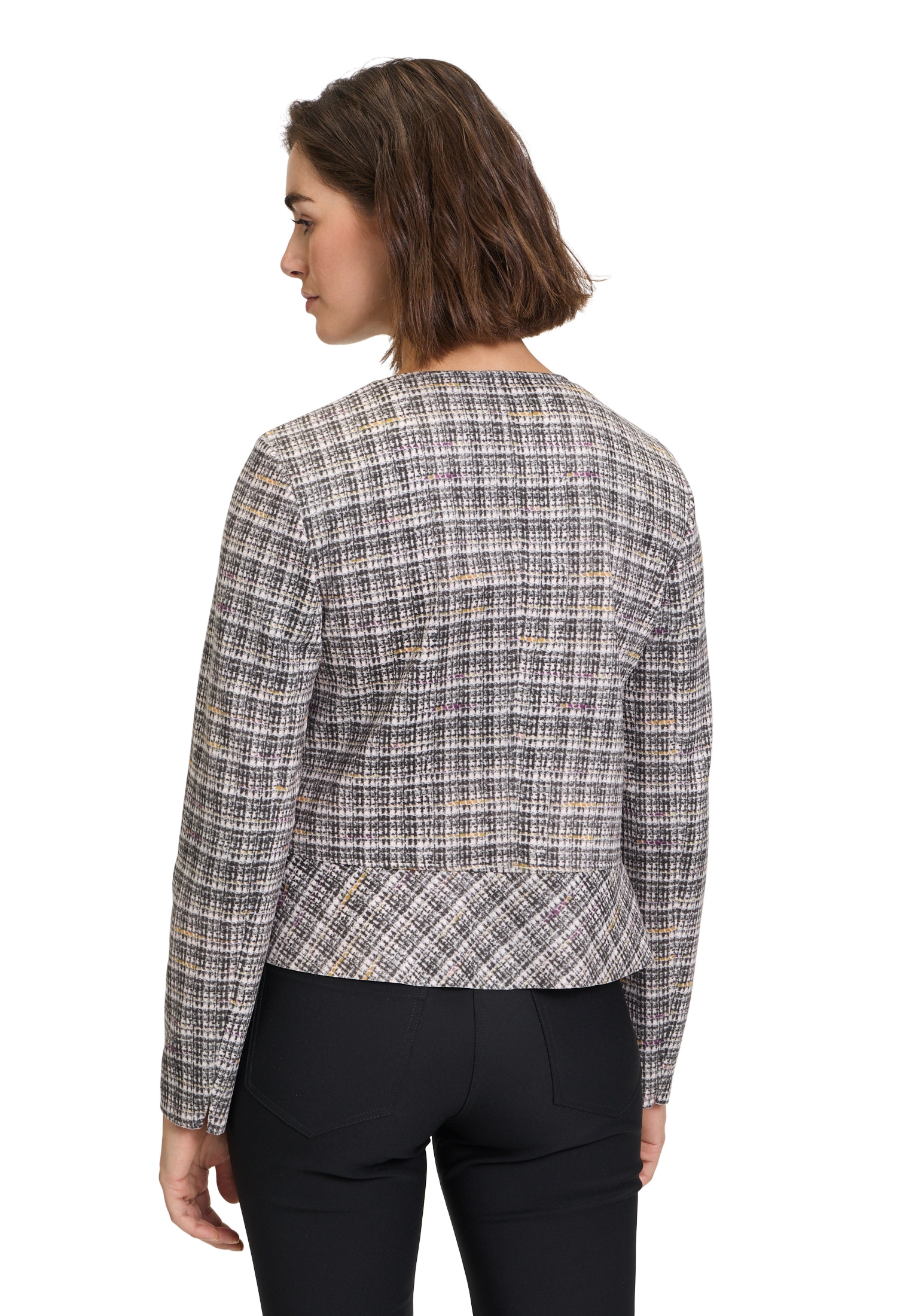 Betty Barclay Jackenblazer »Betty Barclay Kurzblazer mit Reißverschluss«, Material