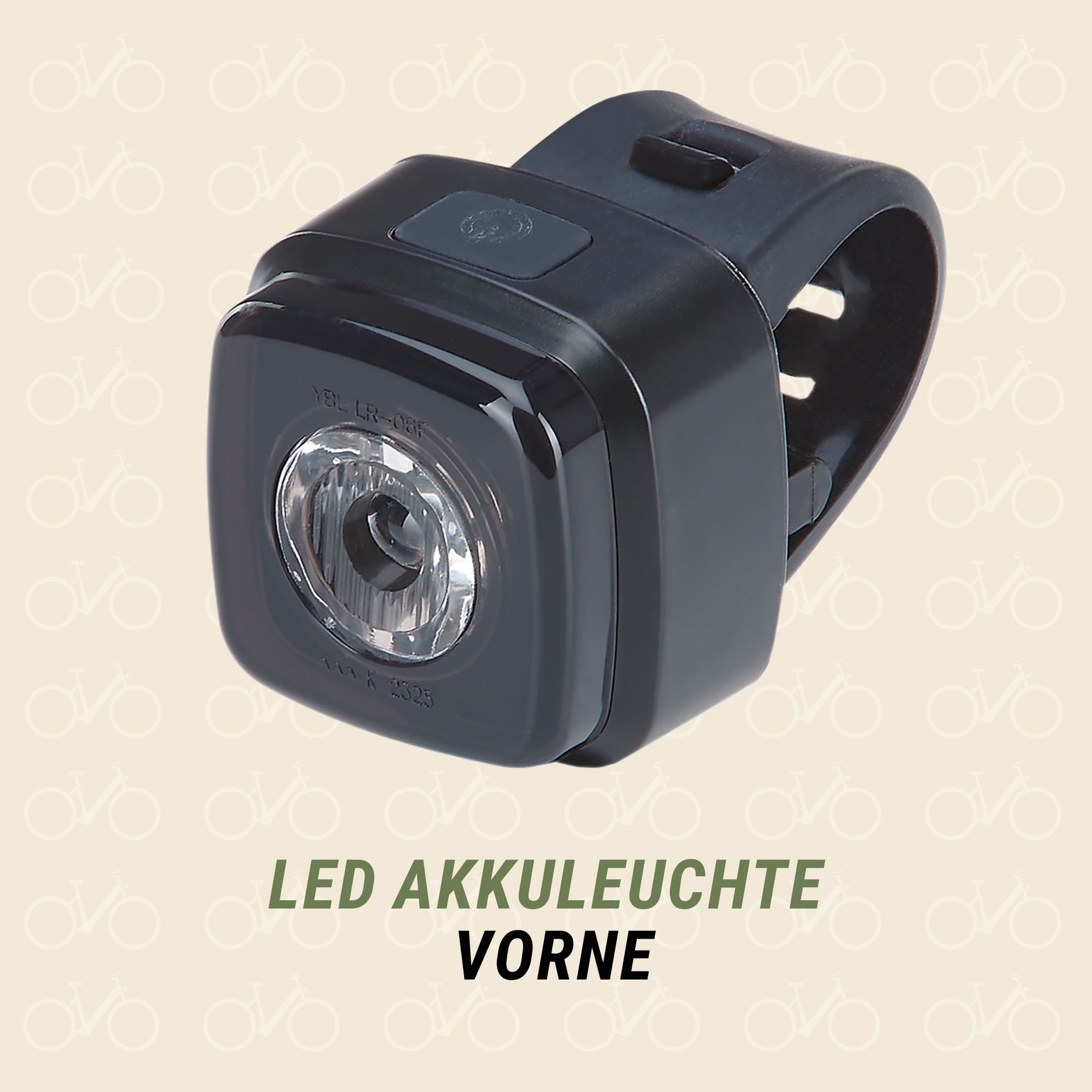 Prophete Fahrradbeleuchtung »LED Akku Beleuchtungs-Set«