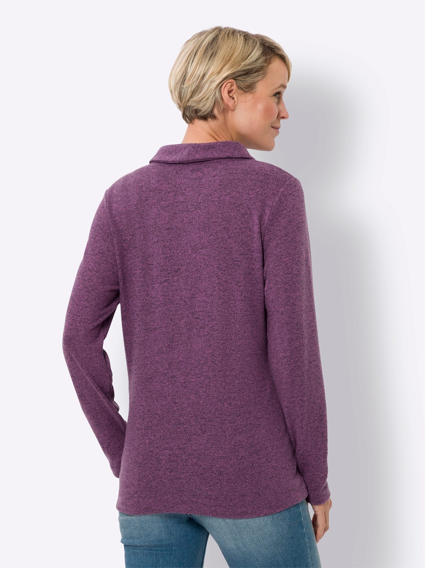 Classic Basics Stehkragenshirt »Langarm-Shirt«, (1 tlg.)