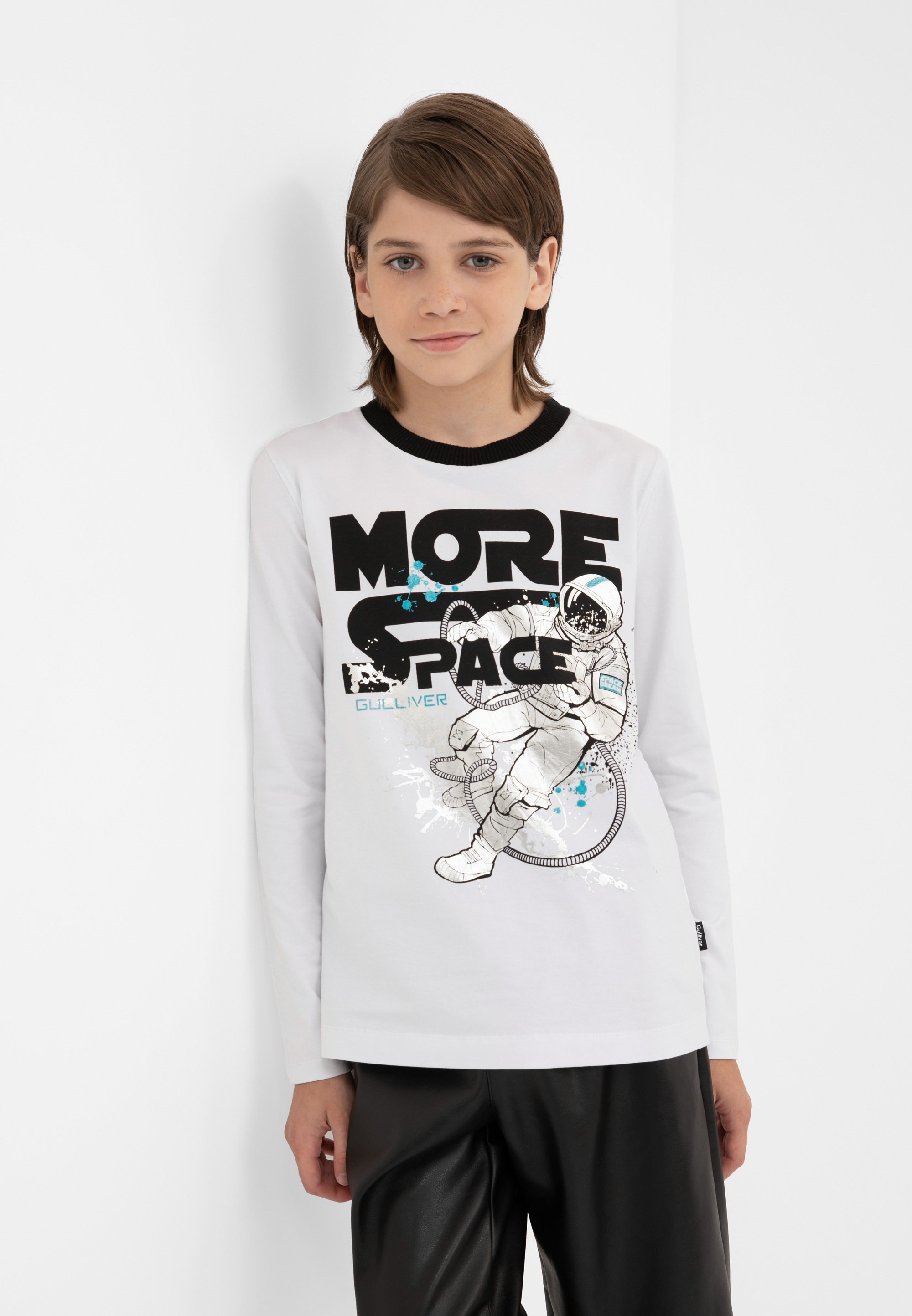 Gulliver Langarmshirt mit coolem Weltraum-Motiv
