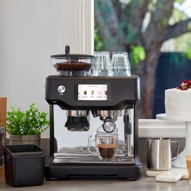 Sage Espressomaschine »the Barista Touch, SES880BTR«, Black Truffle auf  Raten | BAUR