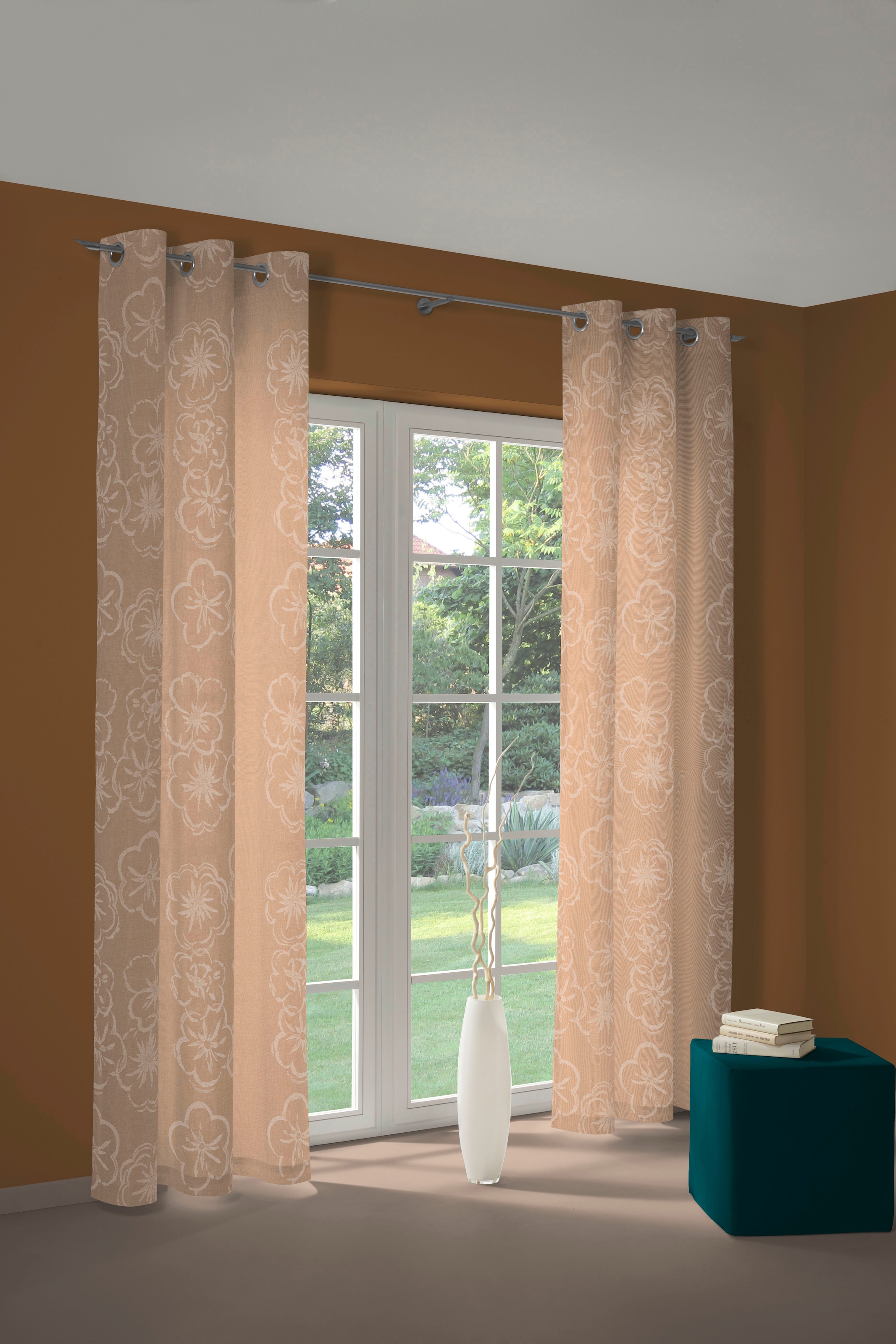 Wirth Vorhang "Dangard" Ösen 1 Stk. tlg. günstig online kaufen