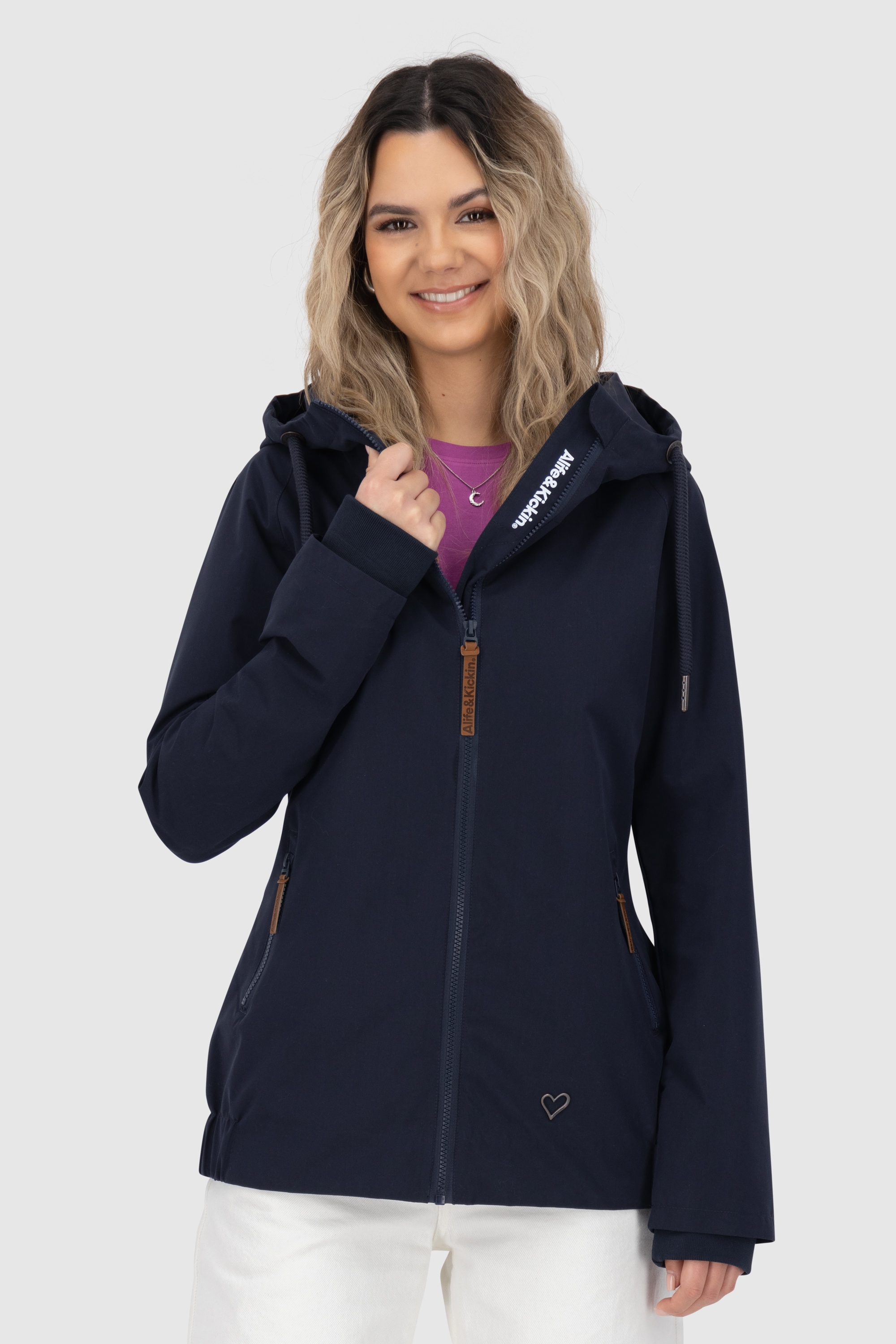 Alife & Kickin Sommerjacke "BETTYAKA", mit Kapuze günstig online kaufen