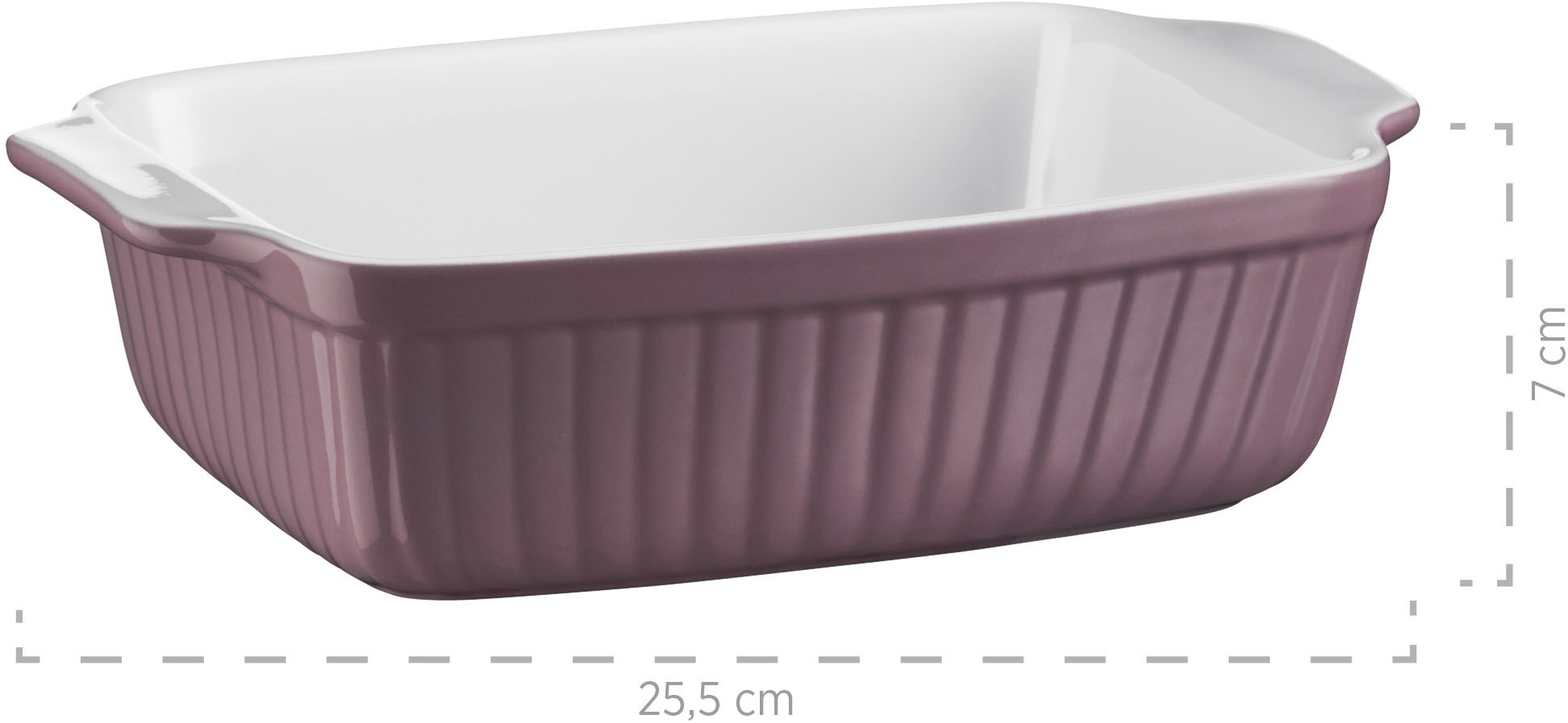 MÄSER Auflaufform »Kitchen Time, rechteckig« Steinzeug 2 Stk. tlg.