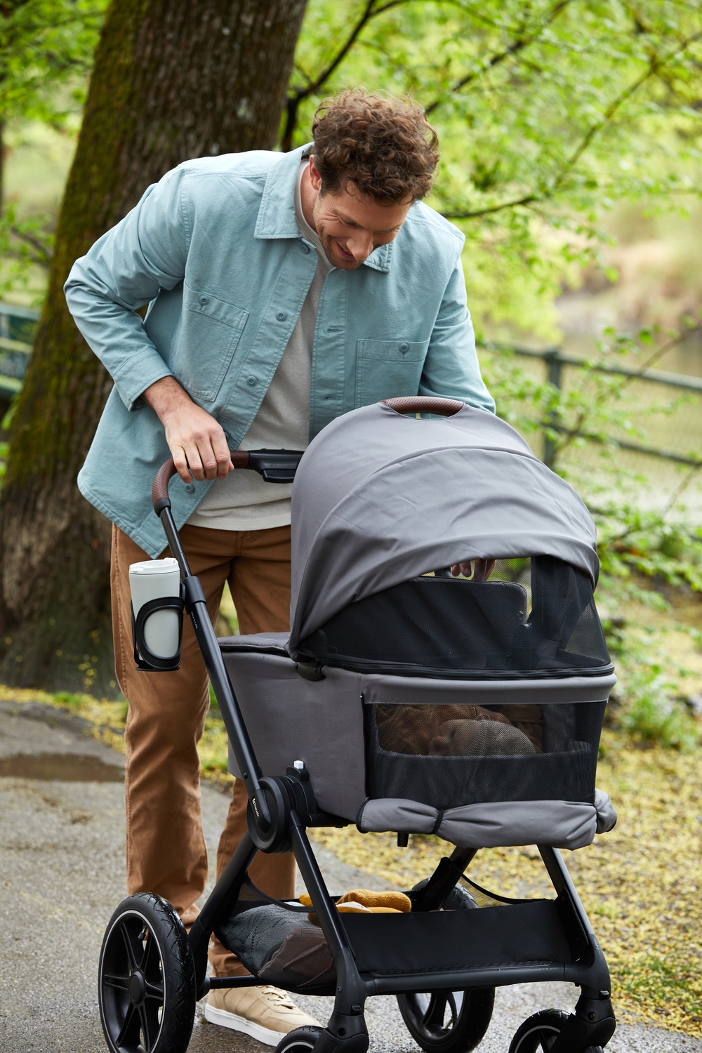 Hauck Babywanne »Walk N Care Carrycot, dark navy blue«, für den Walk N Care Kinderwagen