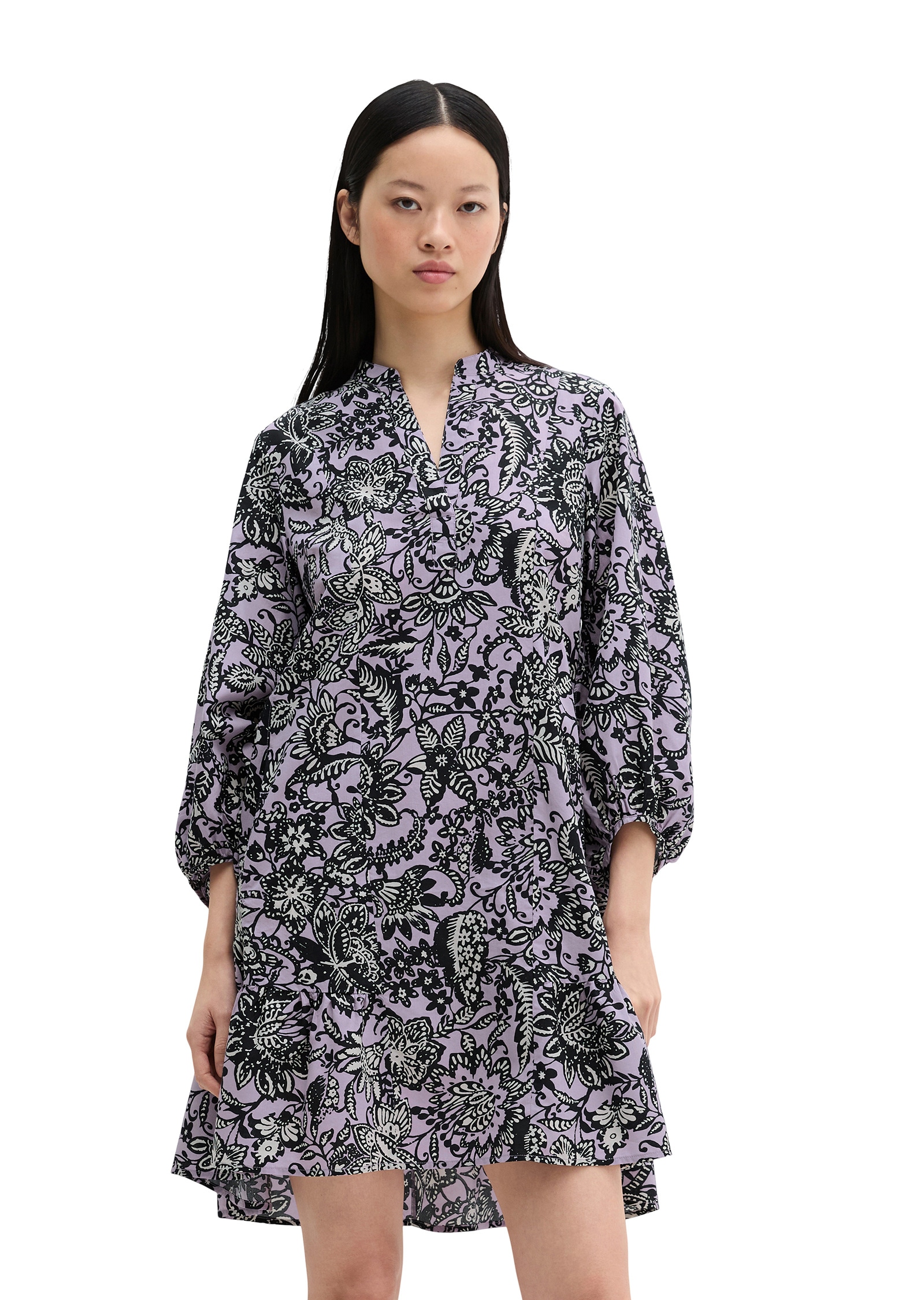 Marc OPolo Druckkleid "aus bedrucktem Light-Popeline" günstig online kaufen