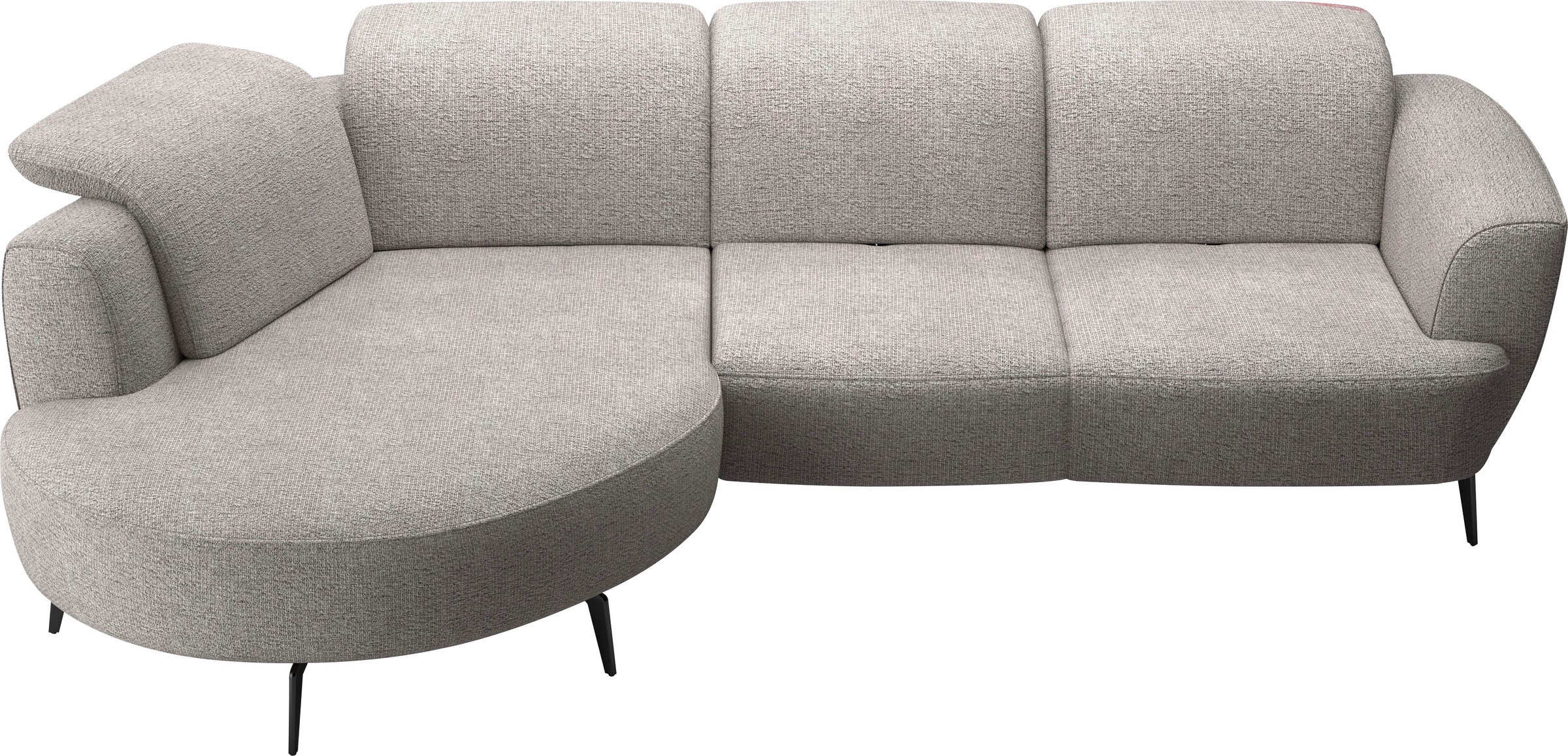 sit&more Ecksofa "Zoe", ink.Sitztiefenverstellung, wahlweise mit Kopfteilve günstig online kaufen