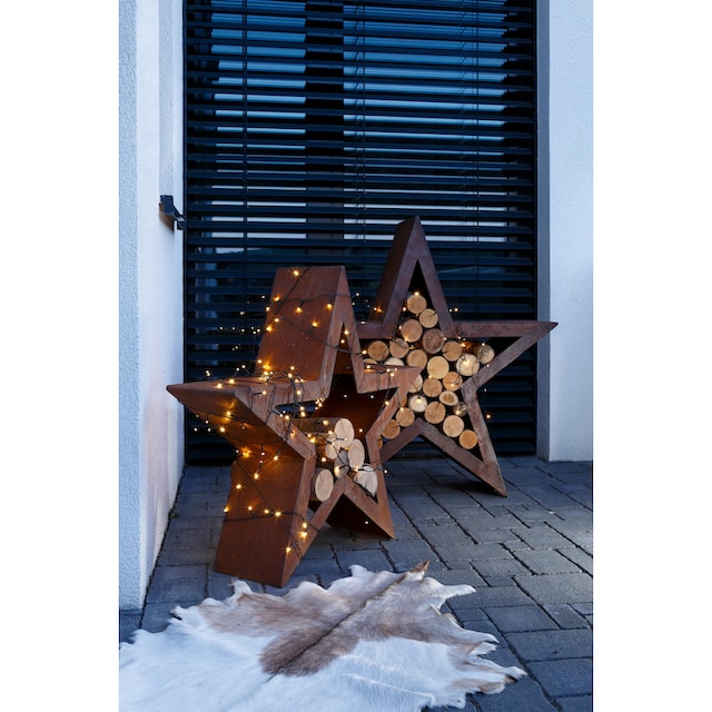 HOFMANN LIVING AND MORE Kaminholzregal »Stern, Weihnachtsdeko aussen«  bestellen | BAUR