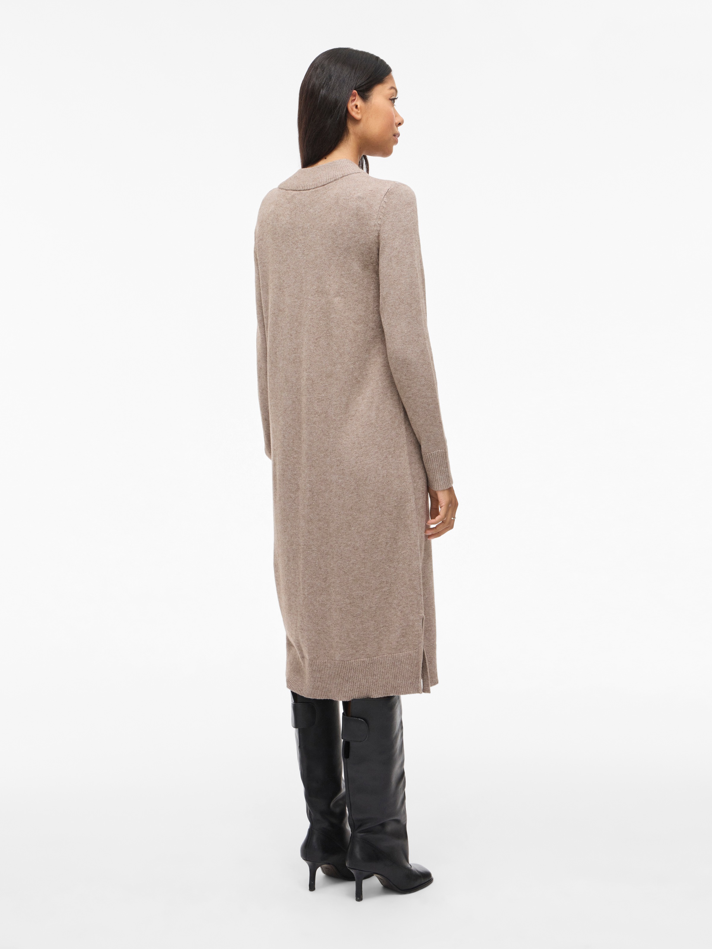 Vila Strickkleid "VIRIL CREW NECK L/S MIDI DRESS - NOOS" günstig online kaufen