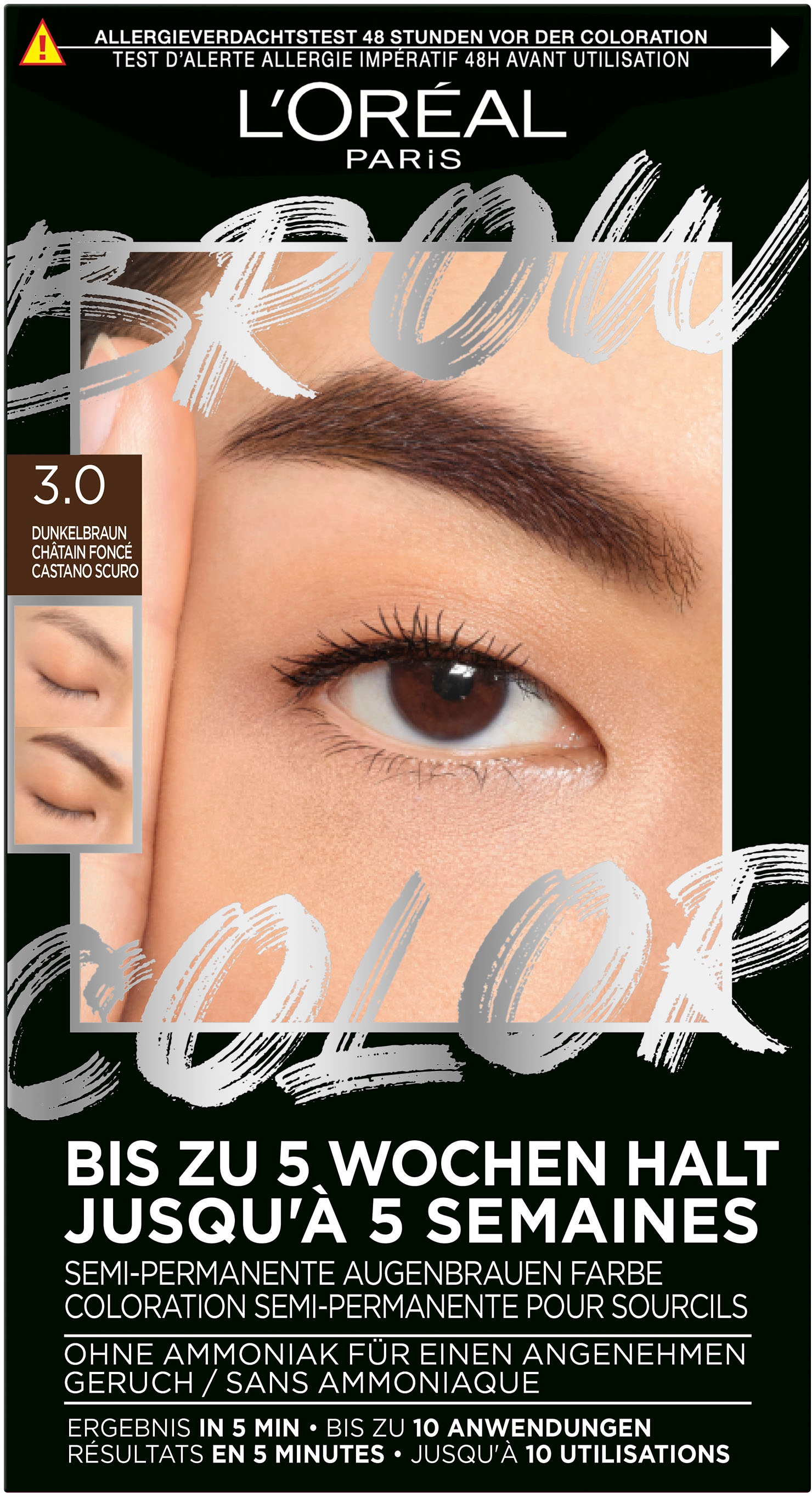 L'ORÉAL PARIS Augenbrauenpflege »Brow Color«, mit ammoniakfreier Formel