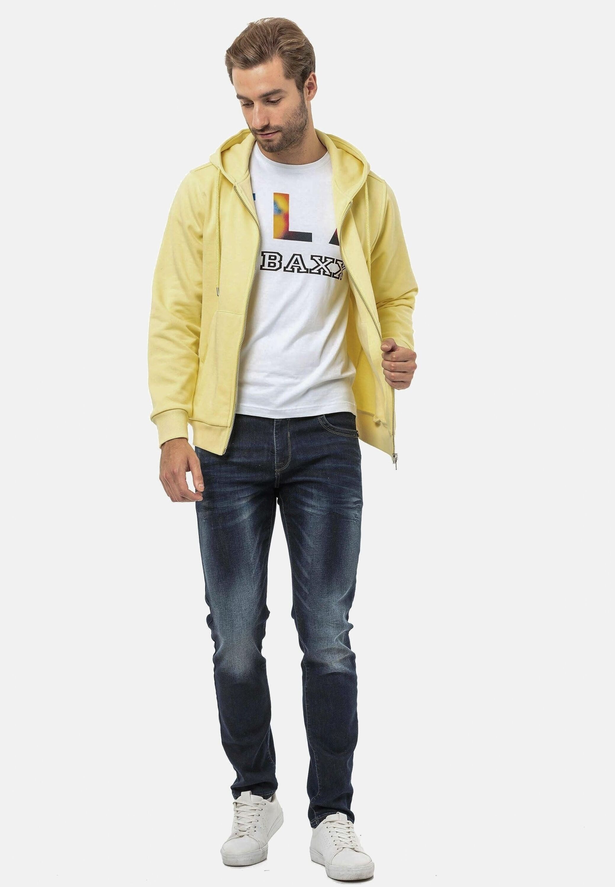 Cipo & Baxx Sweatjacke »Jacken«, mit Kapuze, CL556
