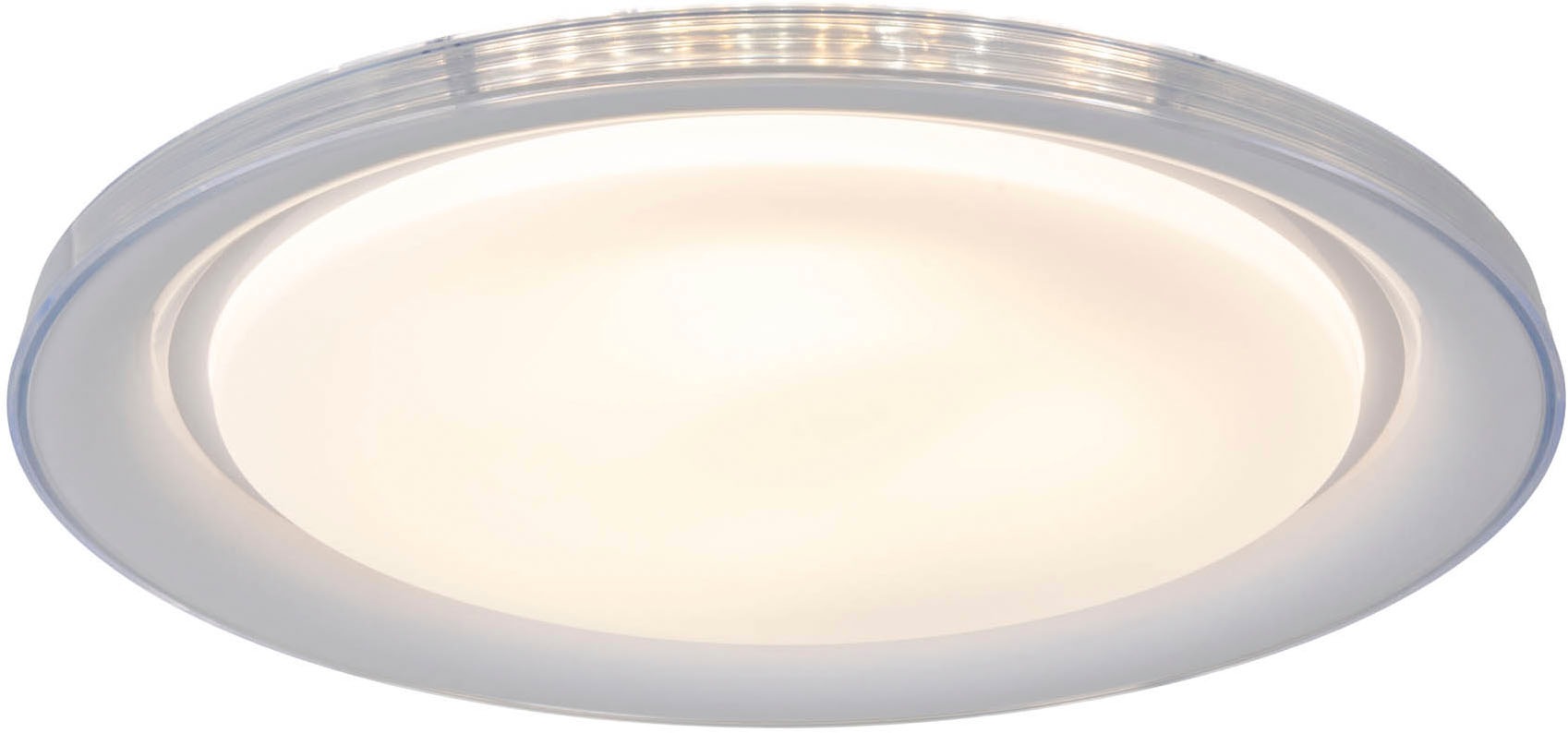 näve LED Deckenleuchte »Claire«, 1 flammig, Leuchtmittel LED-Modul | LED wechselbar, CCT, Memory, Nachtlicht, dimmbar per Infrarot-Fernbedienung inkl.