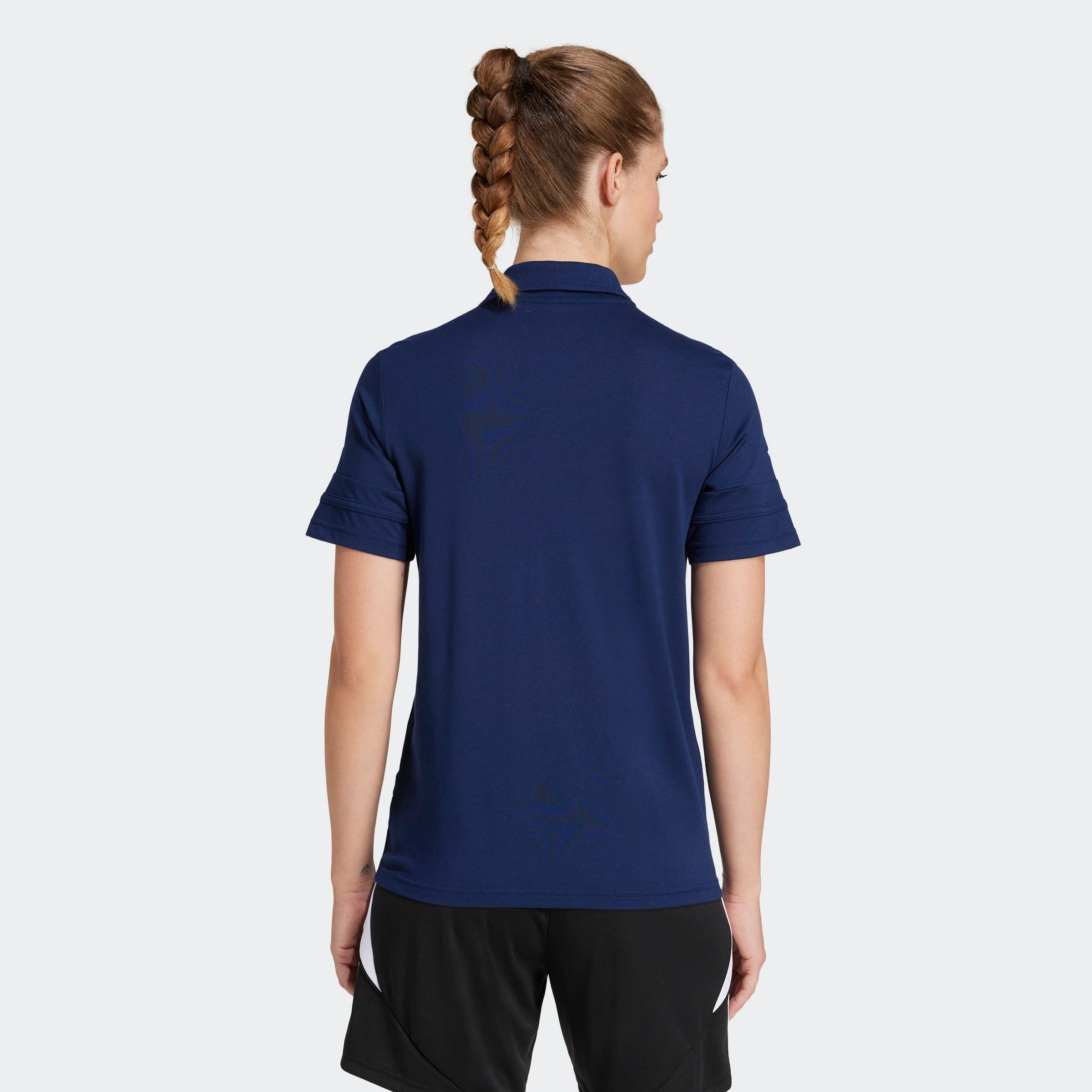 Thumbnail - adidas Performance Poloshirt "SQ25 C POLO W" sportlicher Stil, mit Druckknopfverschluss
