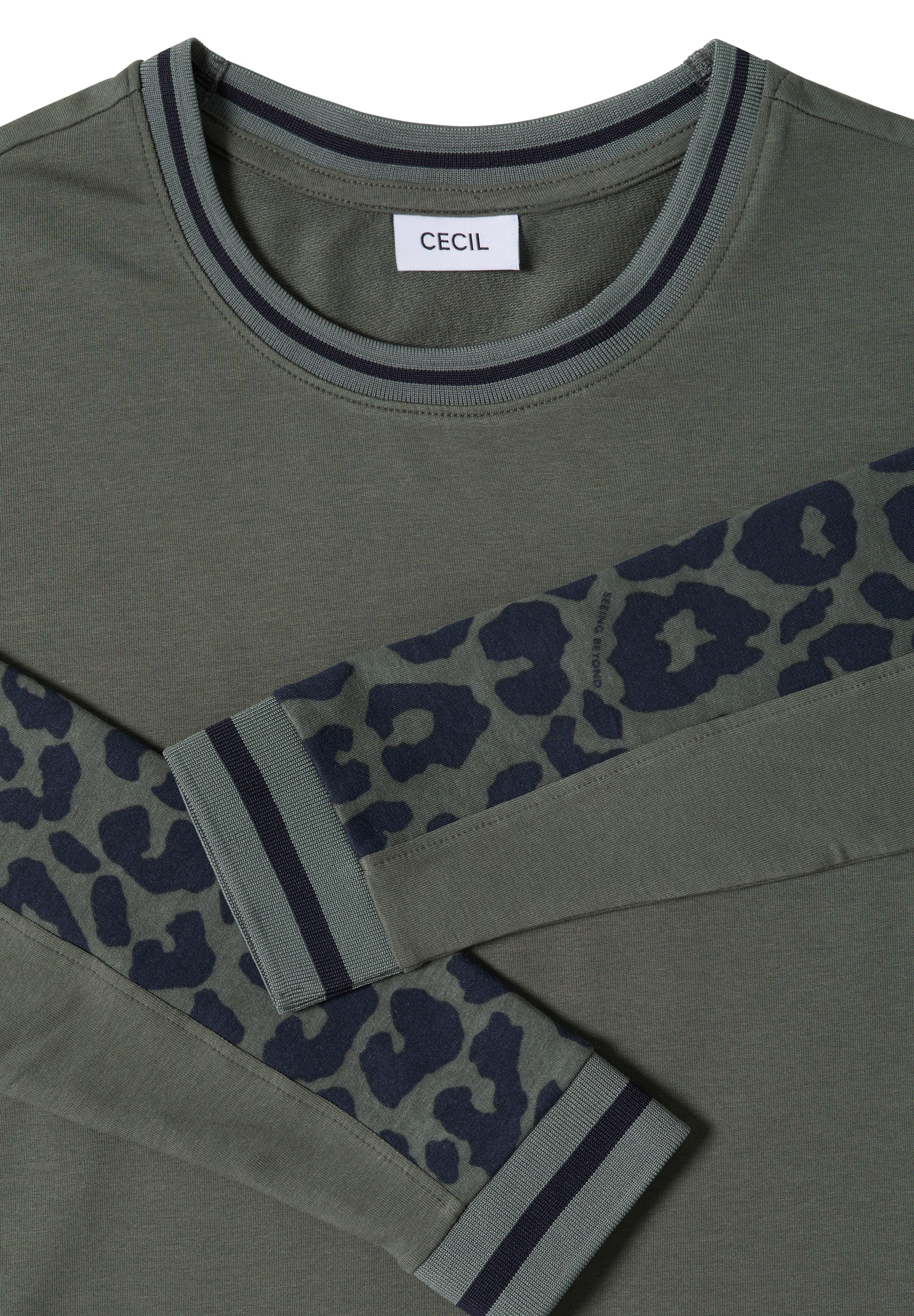 Cecil Langarmshirt mit Rundhalsausschnitt
