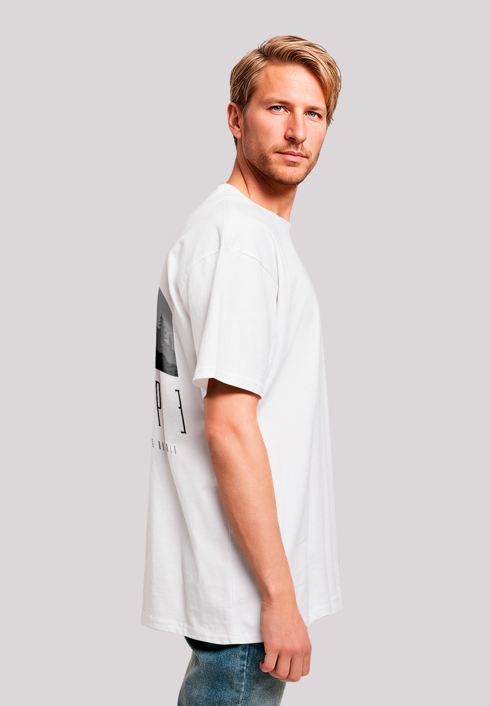 F4NT4STIC T-Shirt »Oversize Escape Discover the World Forest«, Discover the World
