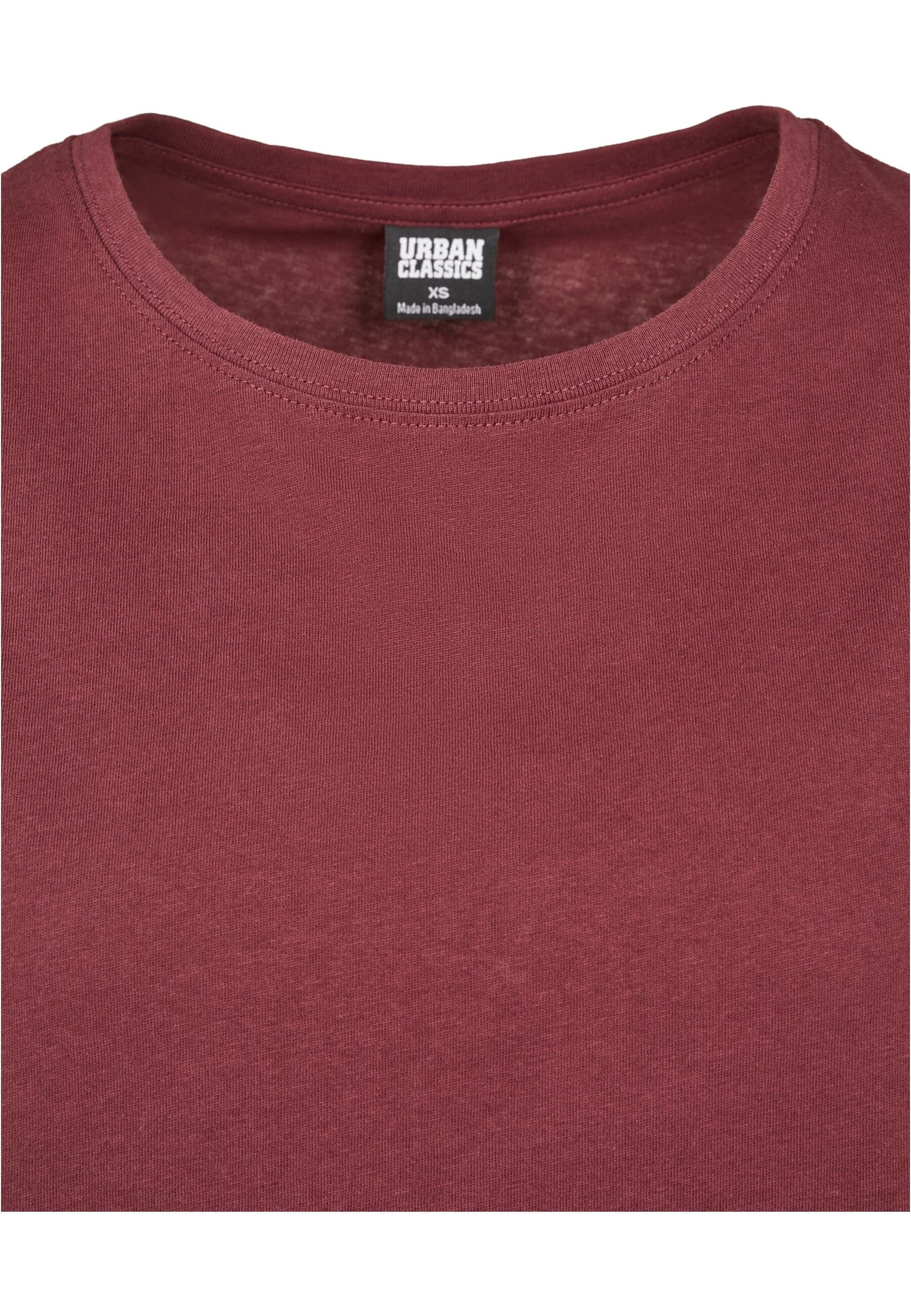 URBAN CLASSICS Kurzarmshirt »Urban Classics Damen Ladies Extended Shoulder Tee«, (1 tlg.)