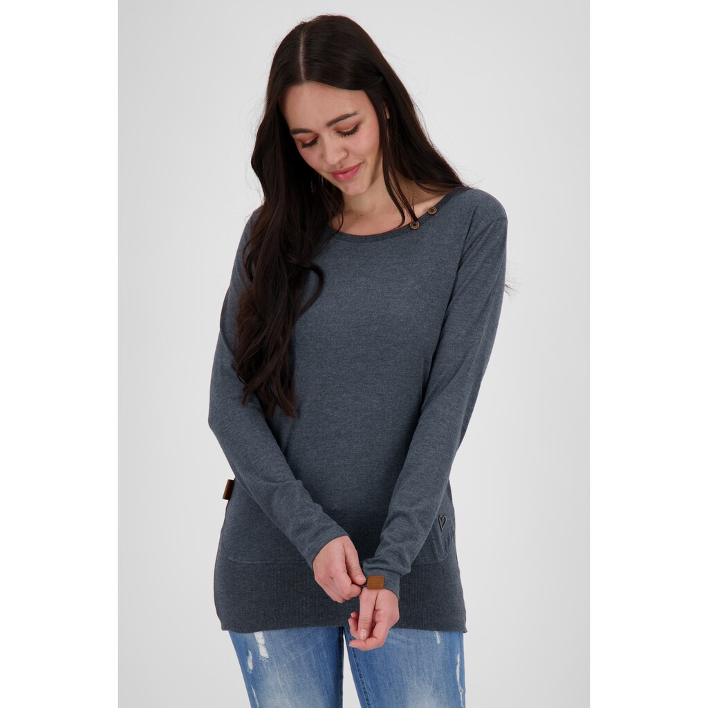 Alife & Kickin Langarmshirt »ALIFE AND KICKIN CocoAK Long Longsleeve Damen Langarmshirt« Alife & Kickin Langarmshirt »ALIFE AND KICKIN CocoAK Long Longsleeve Damen Langarmshirt«