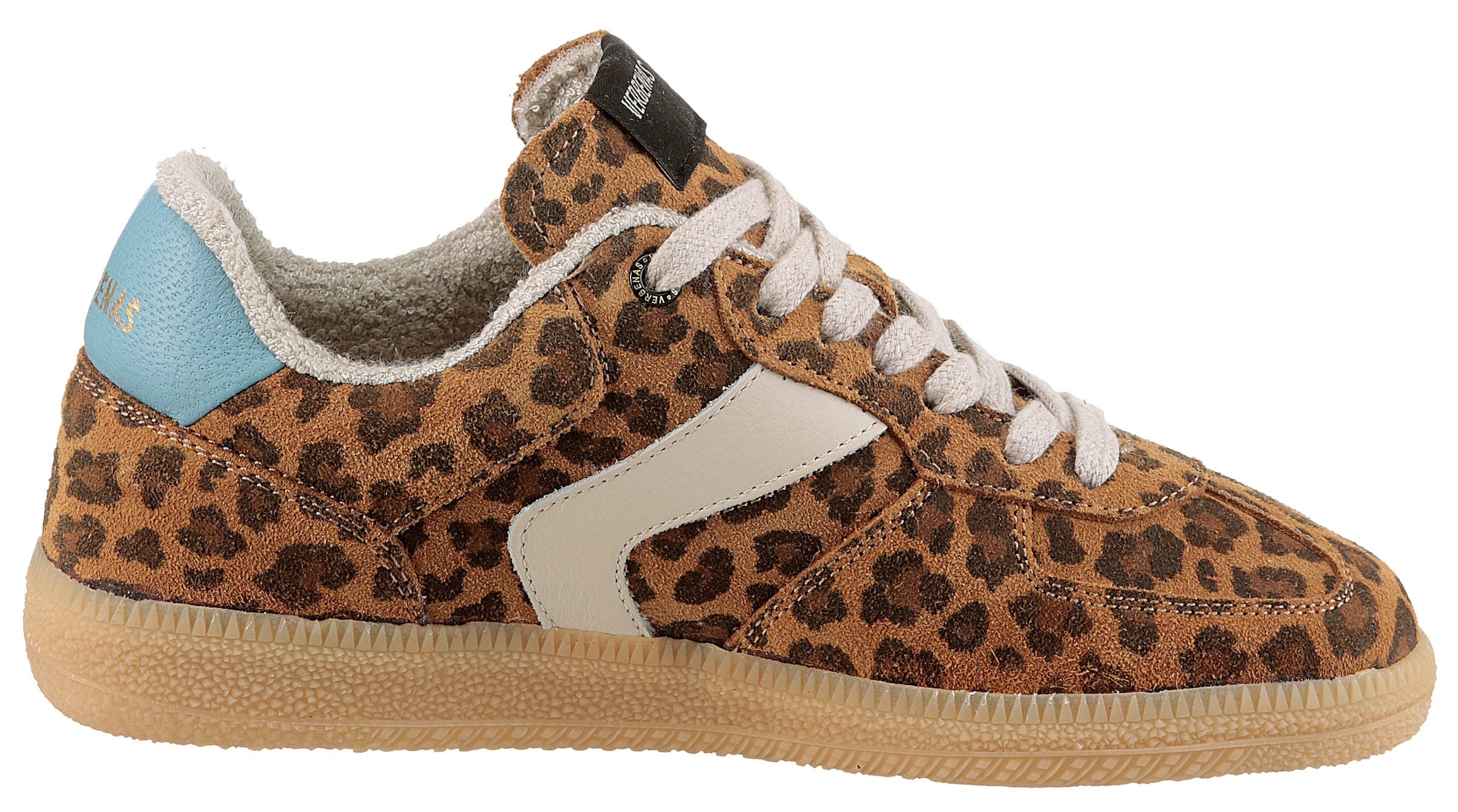 VERBENAS Sneaker »Sora Leo Summer«, Trendsneaker, Freizeitschuh, Halbschuh mit modischem Animal-Print