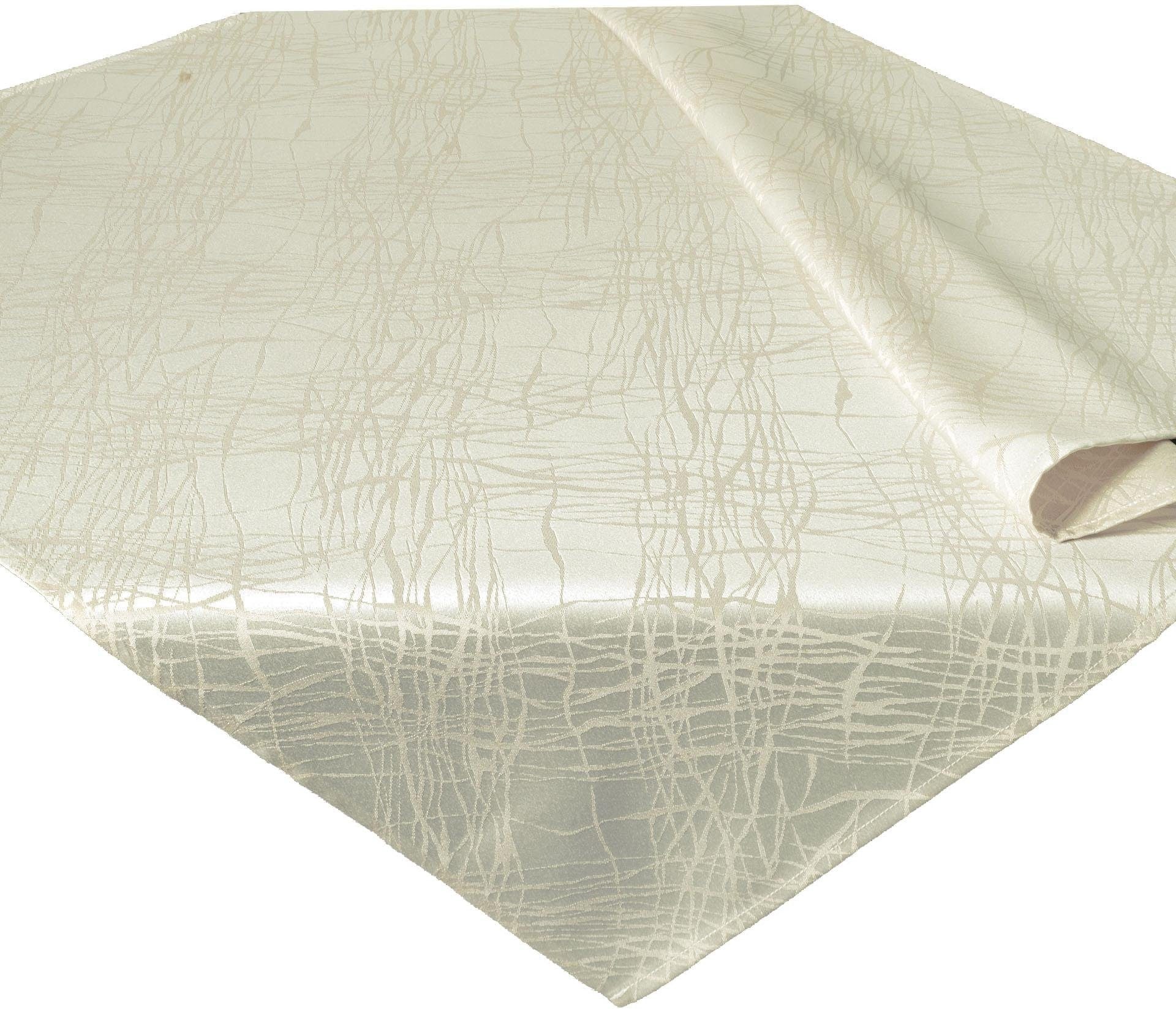 Delindo Lifestyle Mitteldecke »TENDENCE«, Jacquard, Fleckschutz, 180 g/m²  auf Rechnung | BAUR