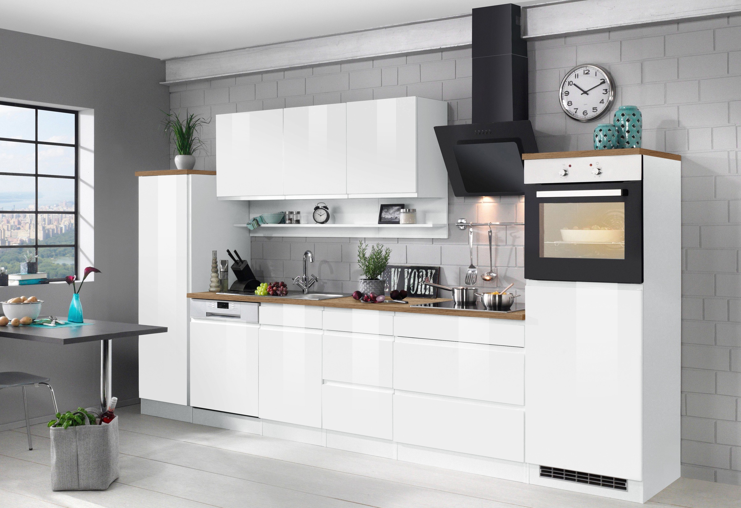 HELD MÖBEL Backofen/Kühlumbauschrank "Virginia", 60 cm breit günstig online kaufen