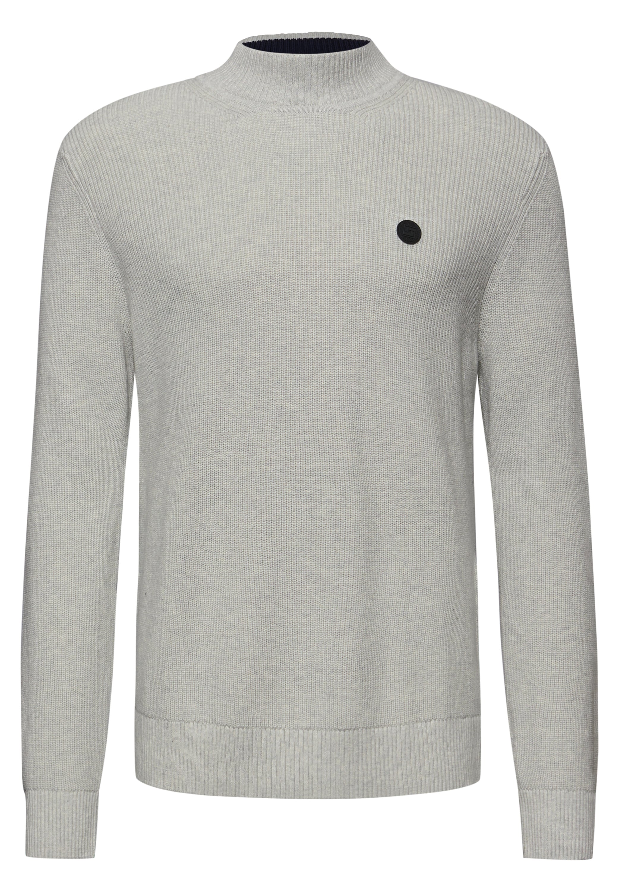 STREET ONE MEN Strickpullover aus reiner Baumwolle