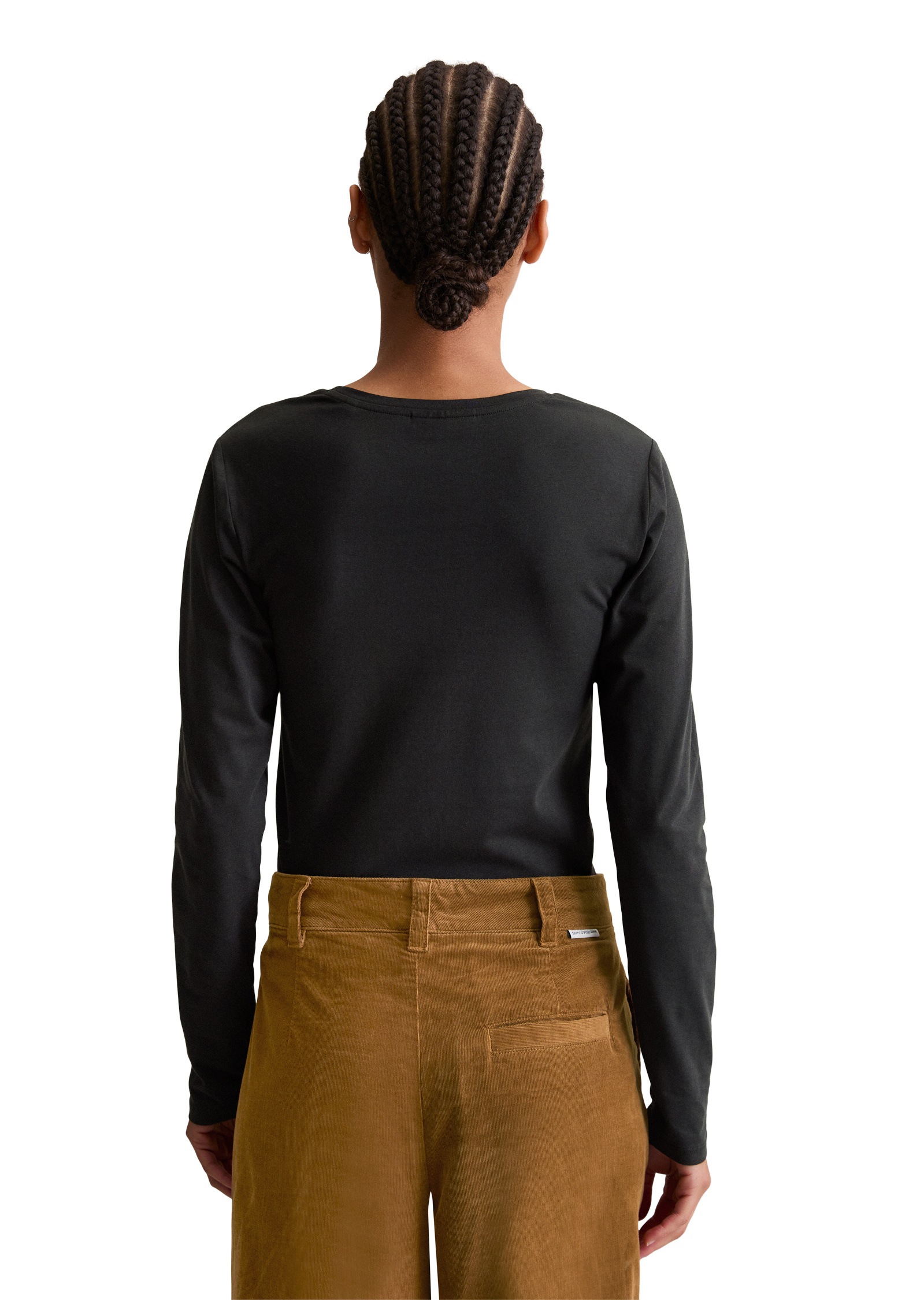 Marc O'Polo DENIM Langarmshirt »aus softem Bio-Baumwoll-Mix«