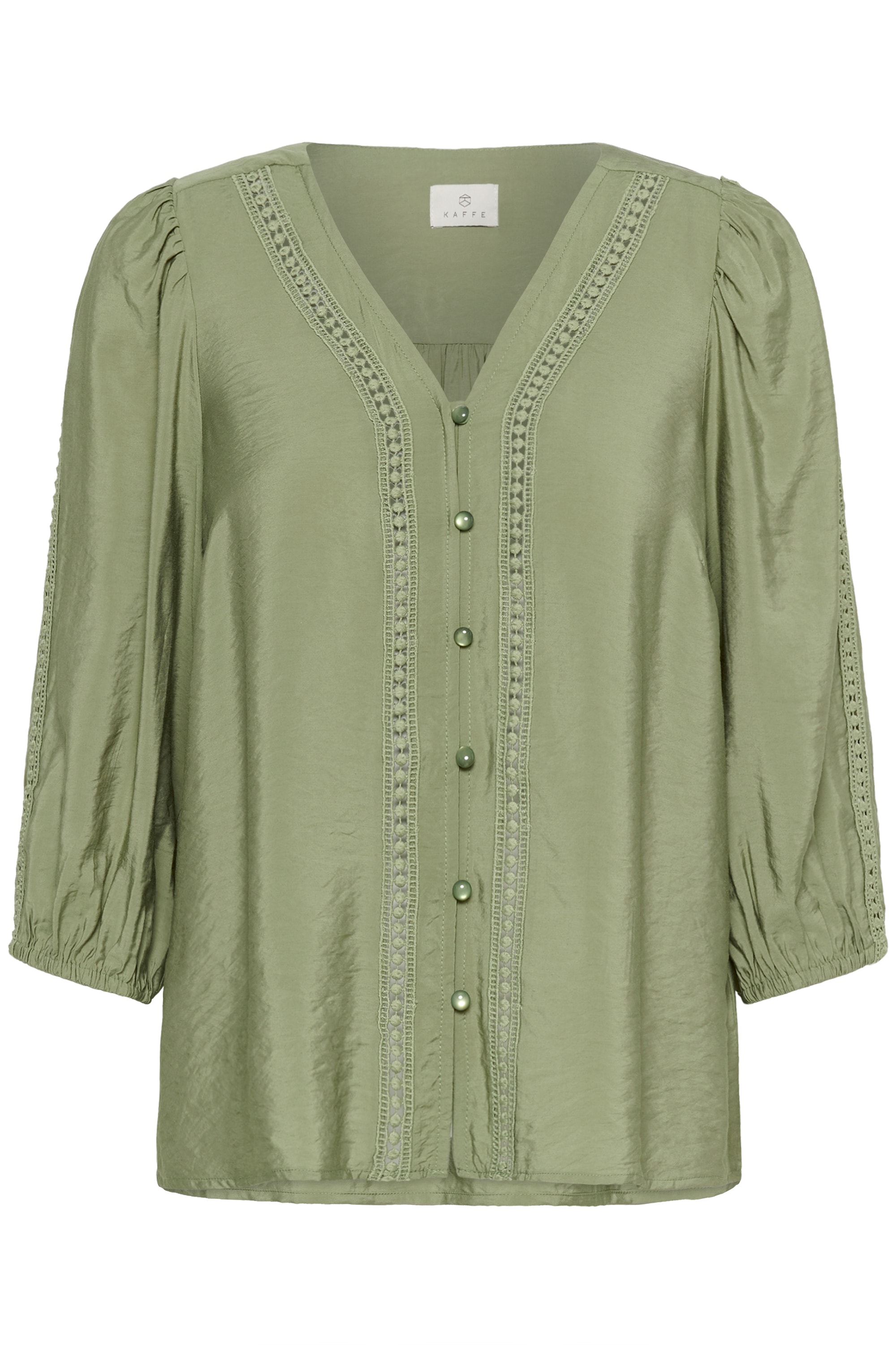 KAFFE Langarmbluse »Damen Bluse langarm KAsonja«
